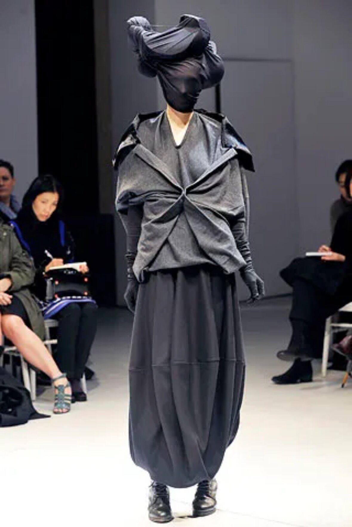 Junya Watanabe 2008 Deconstructed Cape — front