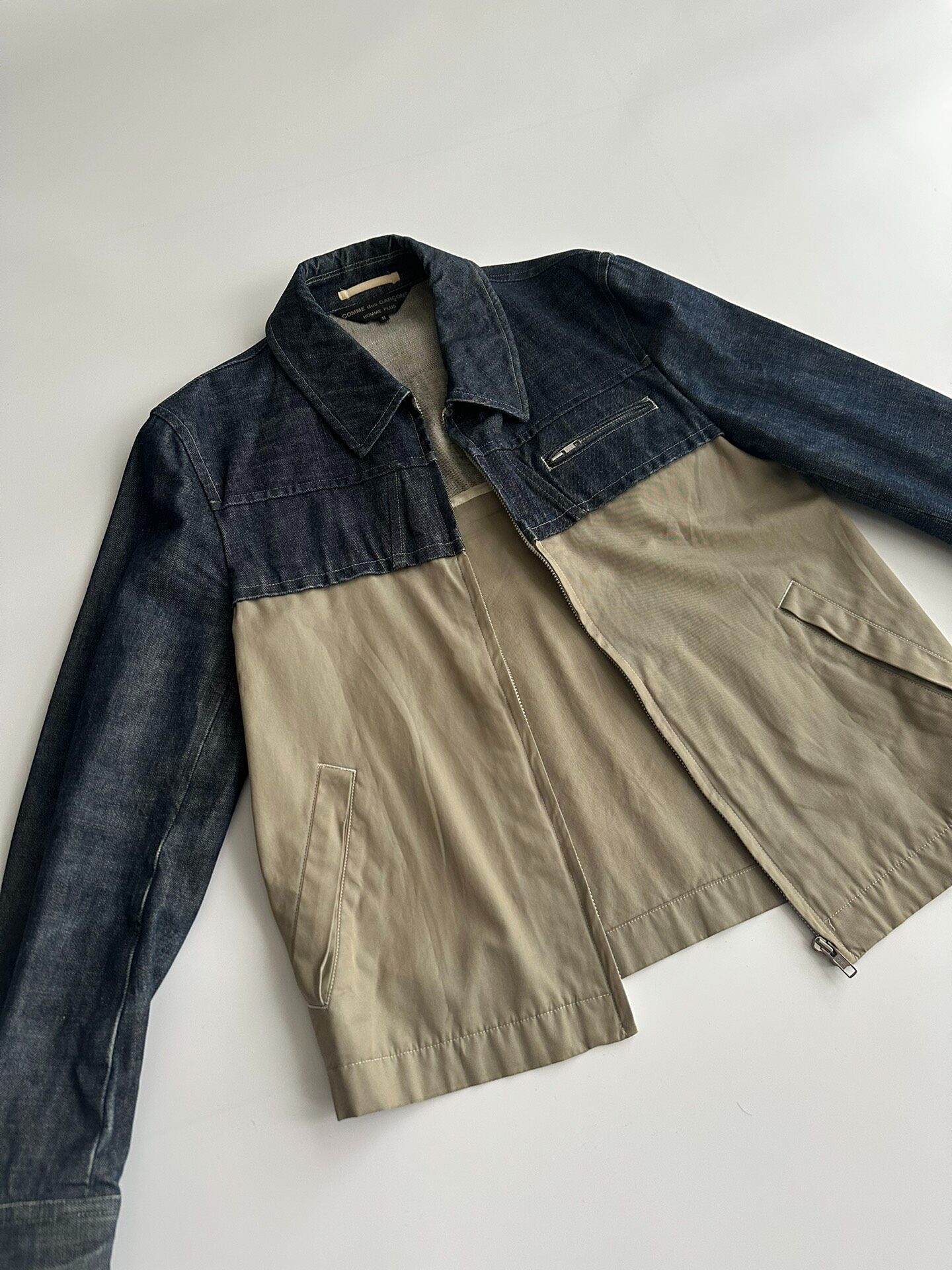 CDG HOMME PLUS Color-blocked Jacket