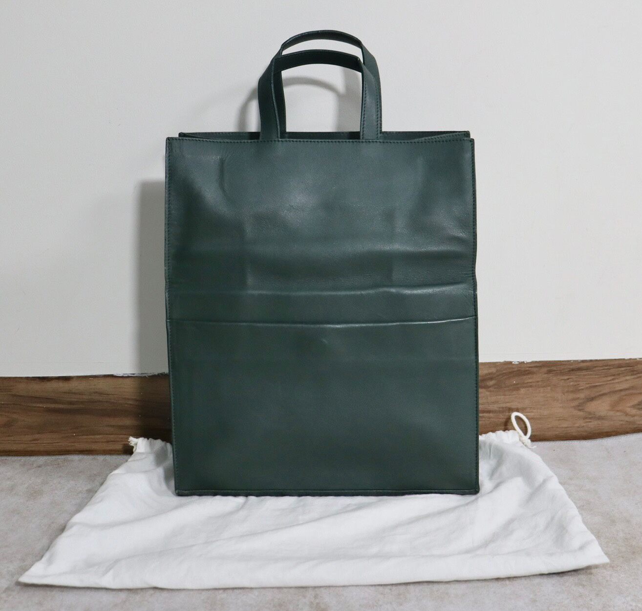 Maison Margiela Icons Leather Tote Bag — back