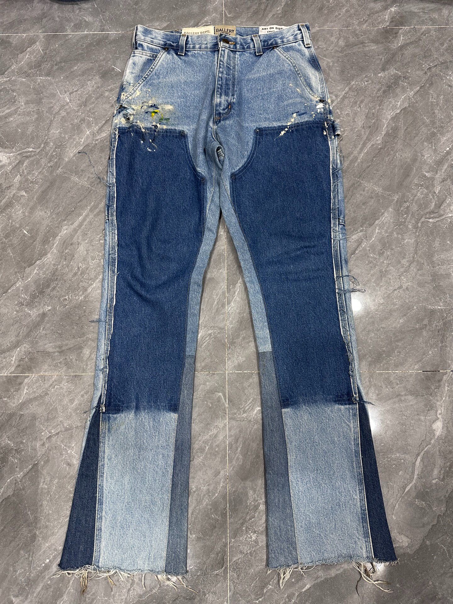 Gallery Dept Distressed Flared Jeans