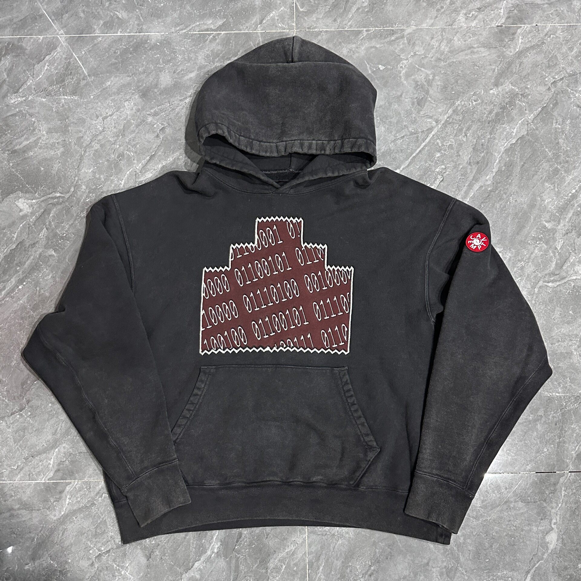 Cav Empt Washed Black Hoodie