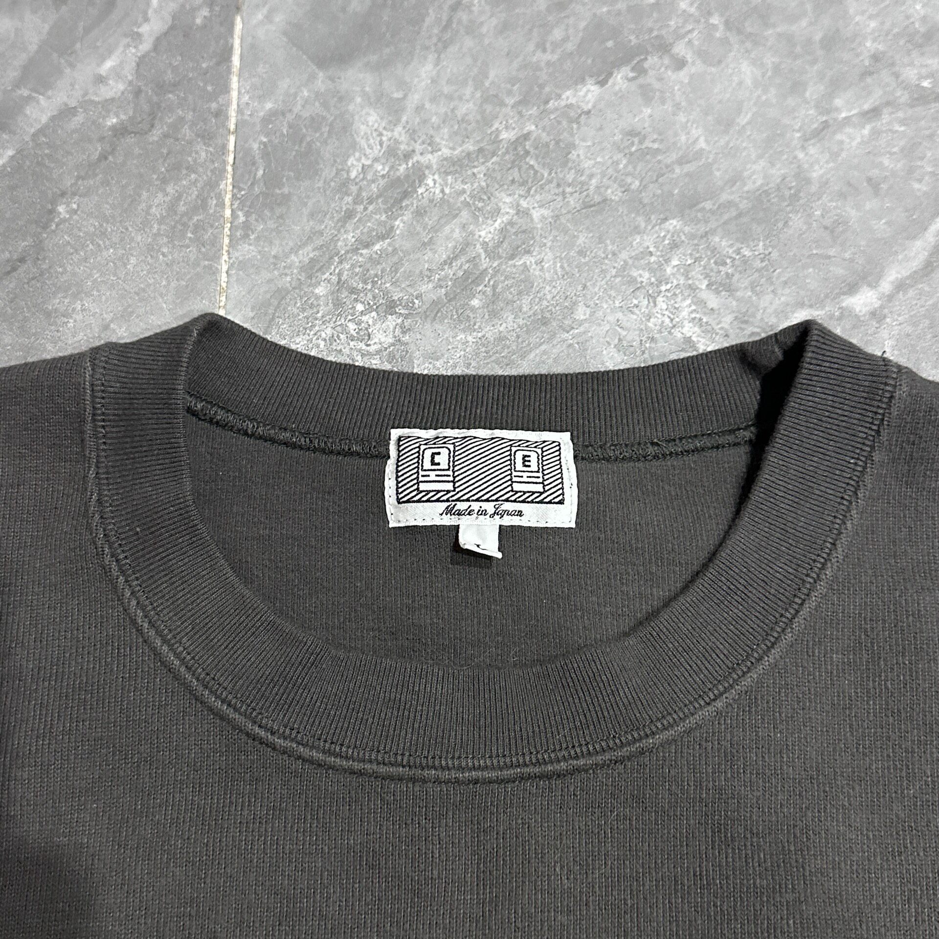 Cav Empt Waffle Long Sleeve Sweatshirt — back