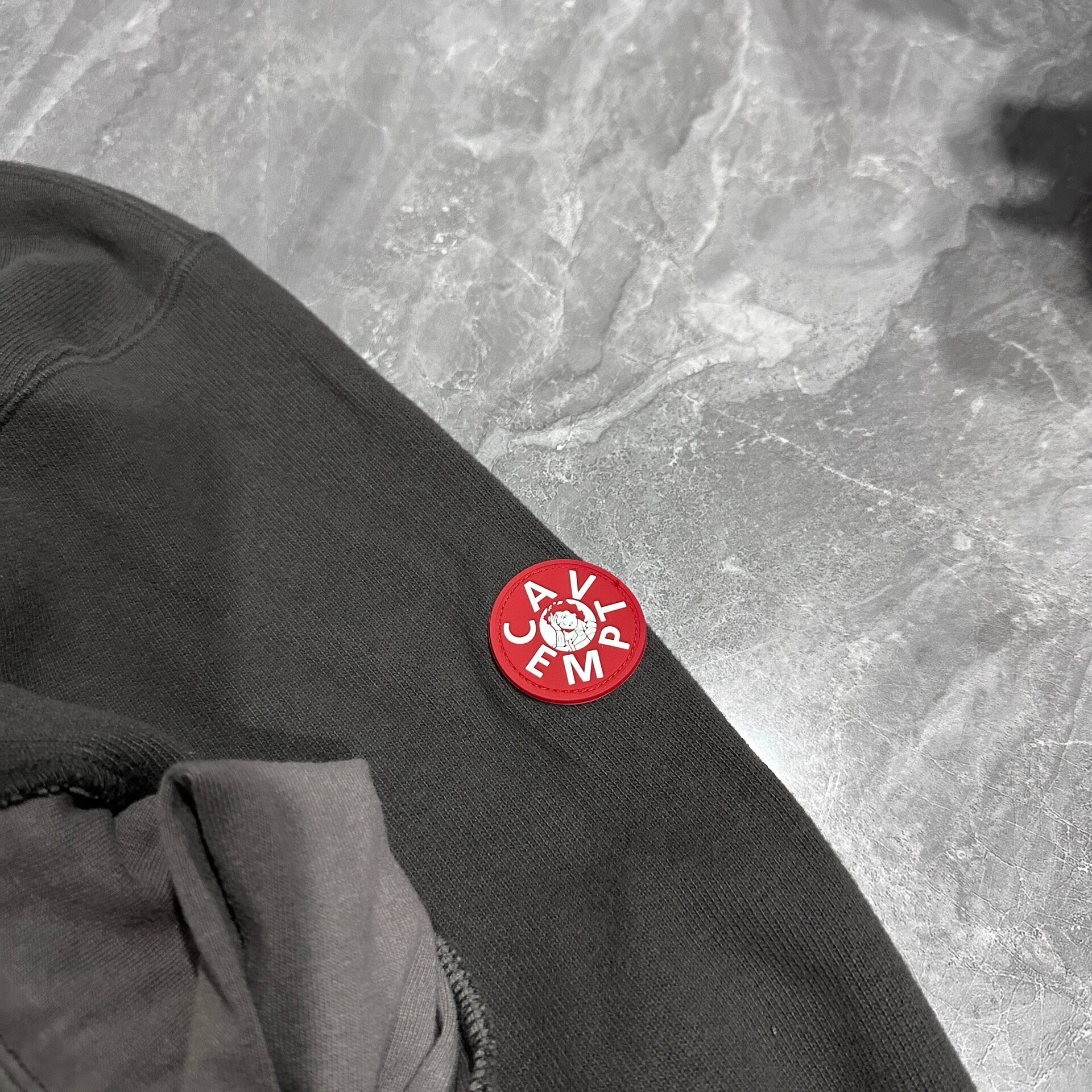 Cav Empt Waffle Long Sleeve Sweatshirt — detail