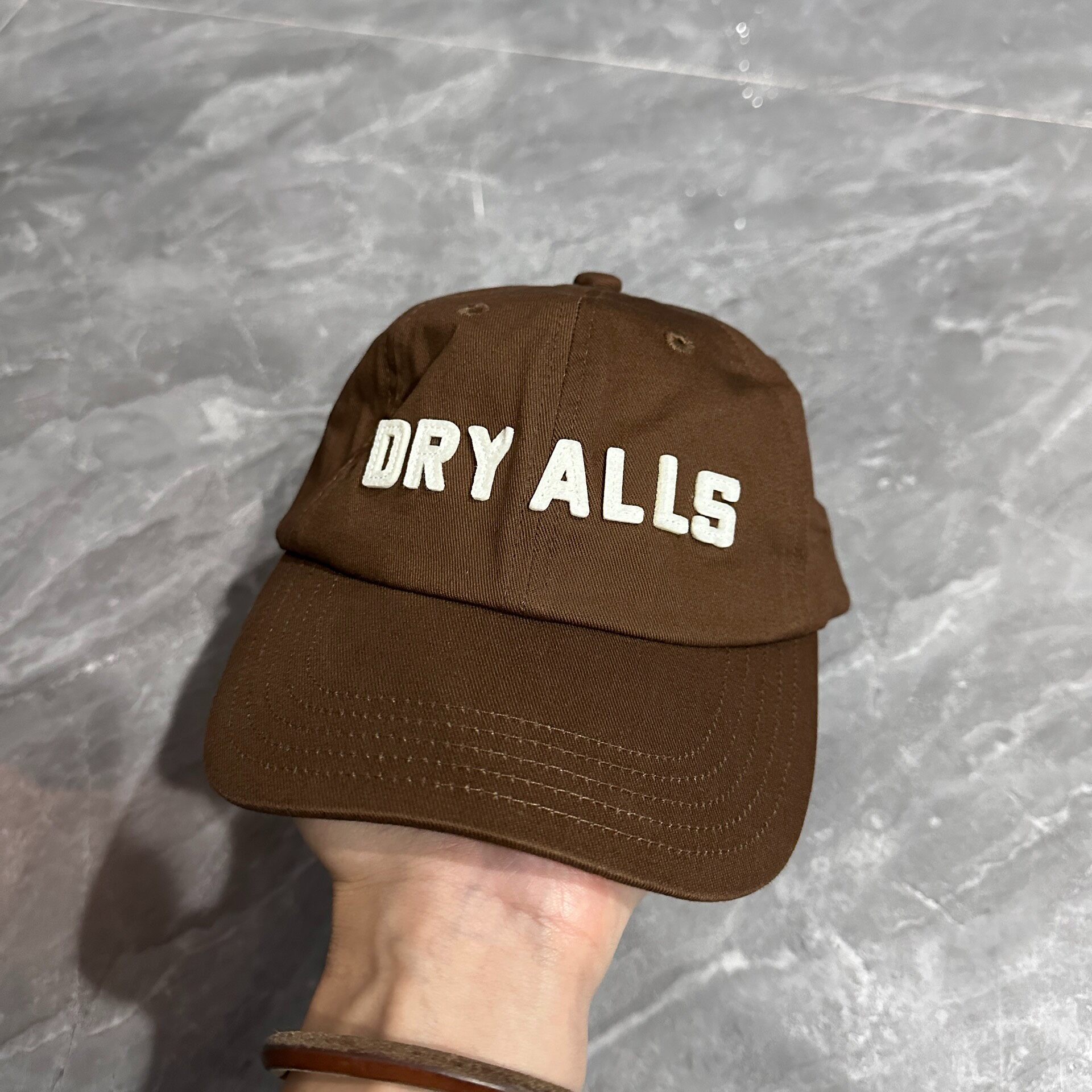 Human Made Brown DRY ALLS Baseball Cap