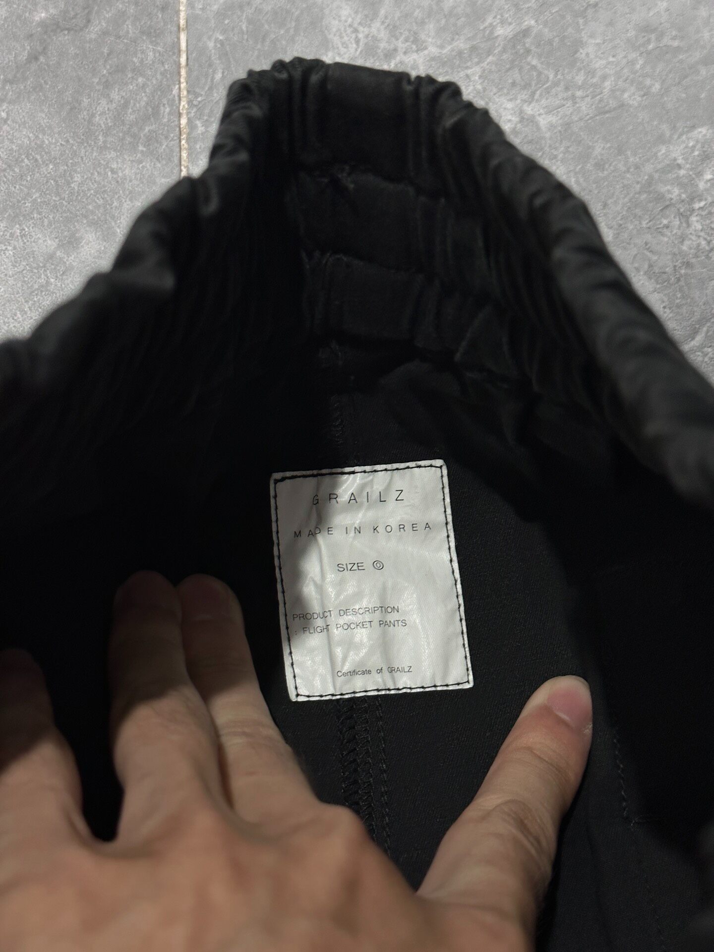 Grailz Multi-Pocket Cargo Pants — back