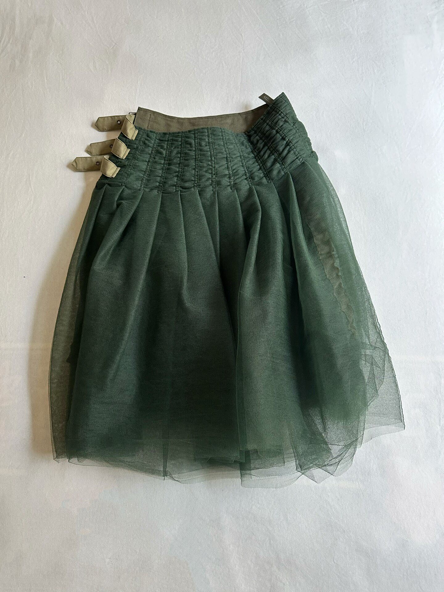 Junya Watanabe Tulle Wrap Skirt — back