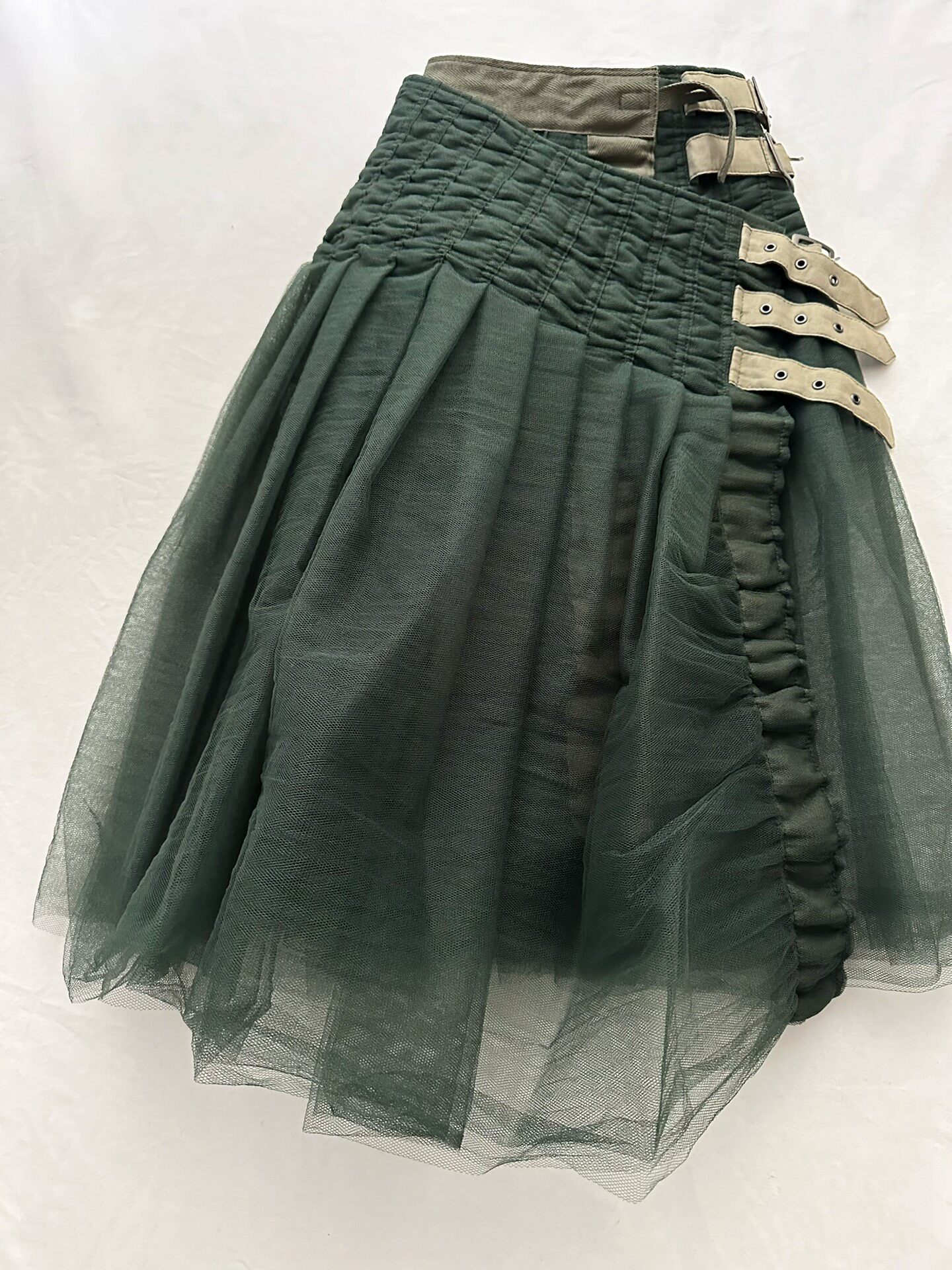 Junya Watanabe Tulle Wrap Skirt — front