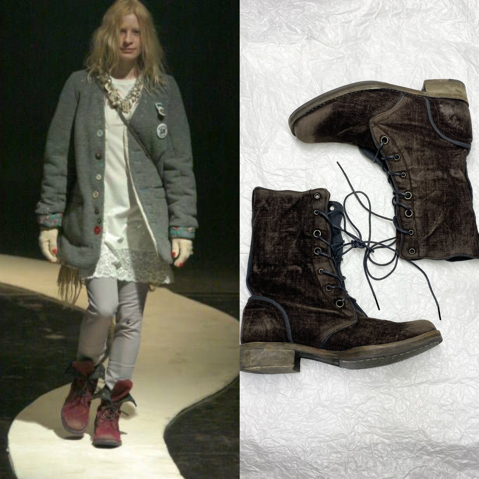 Undercover 2004 Vintage Leather Boots