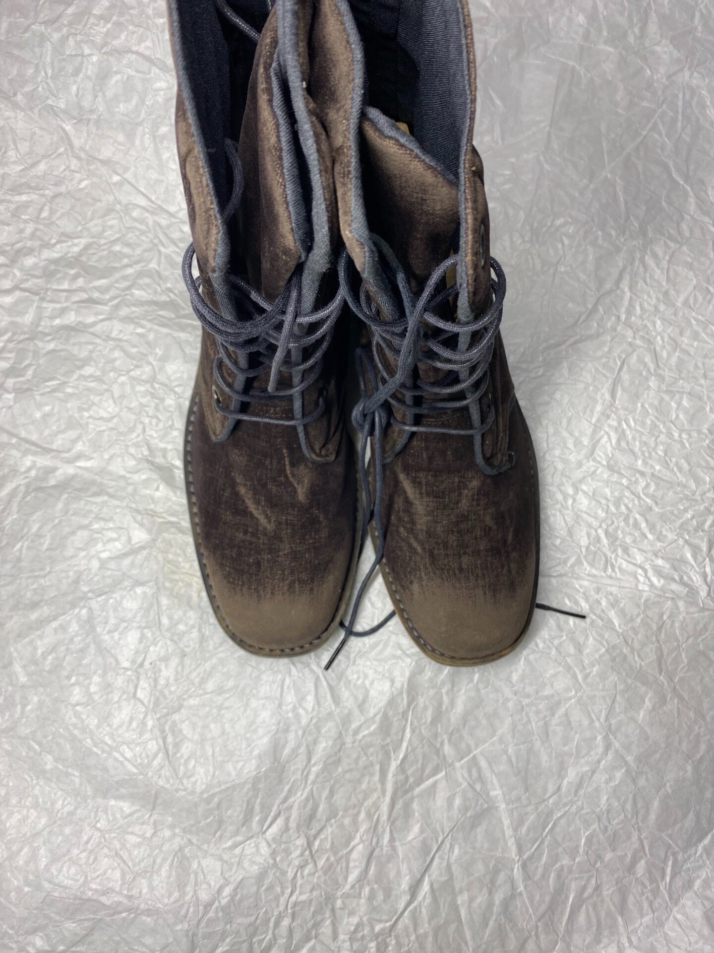 Undercover 2004 Vintage Leather Boots — label