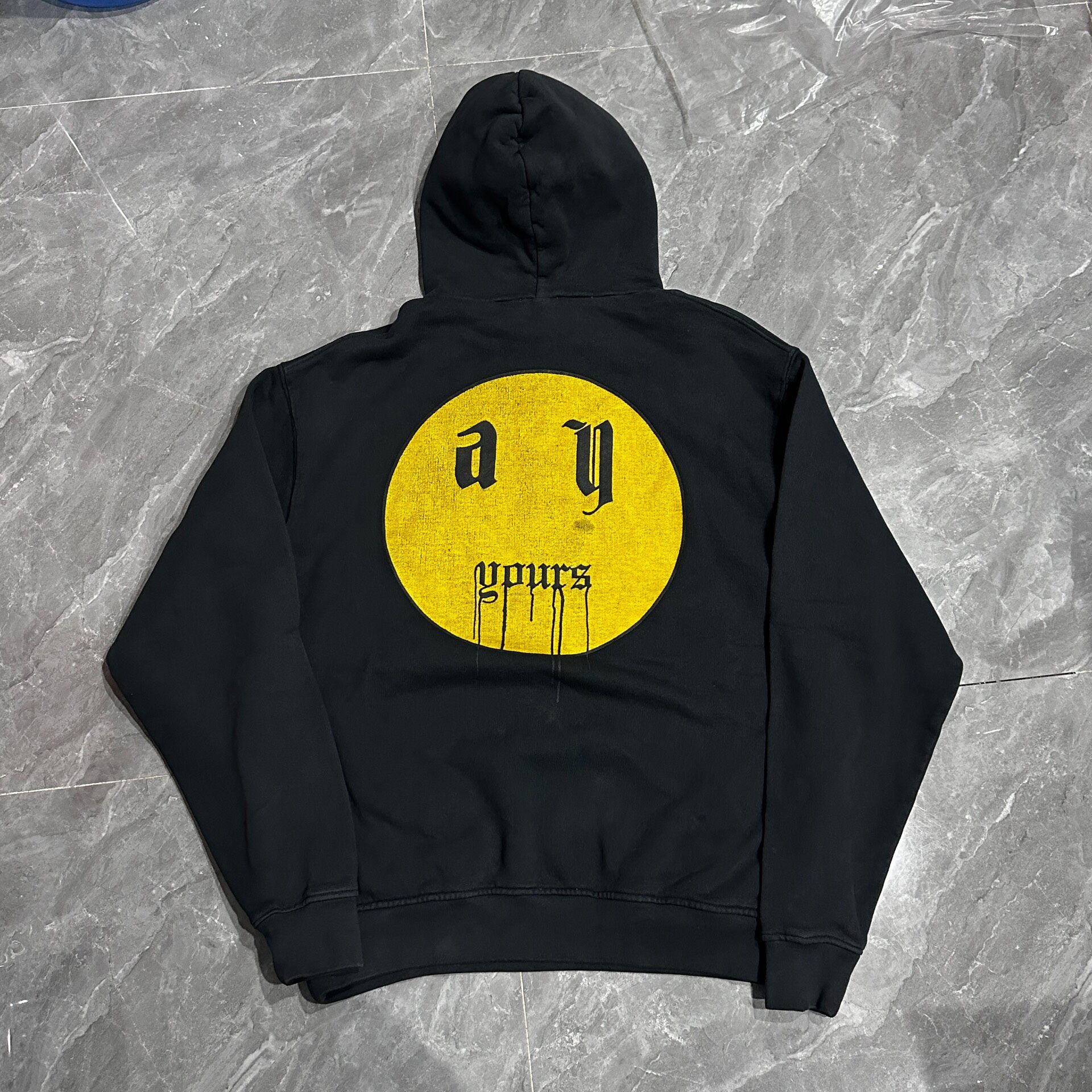 Askyurself Black Smiley Hoodie