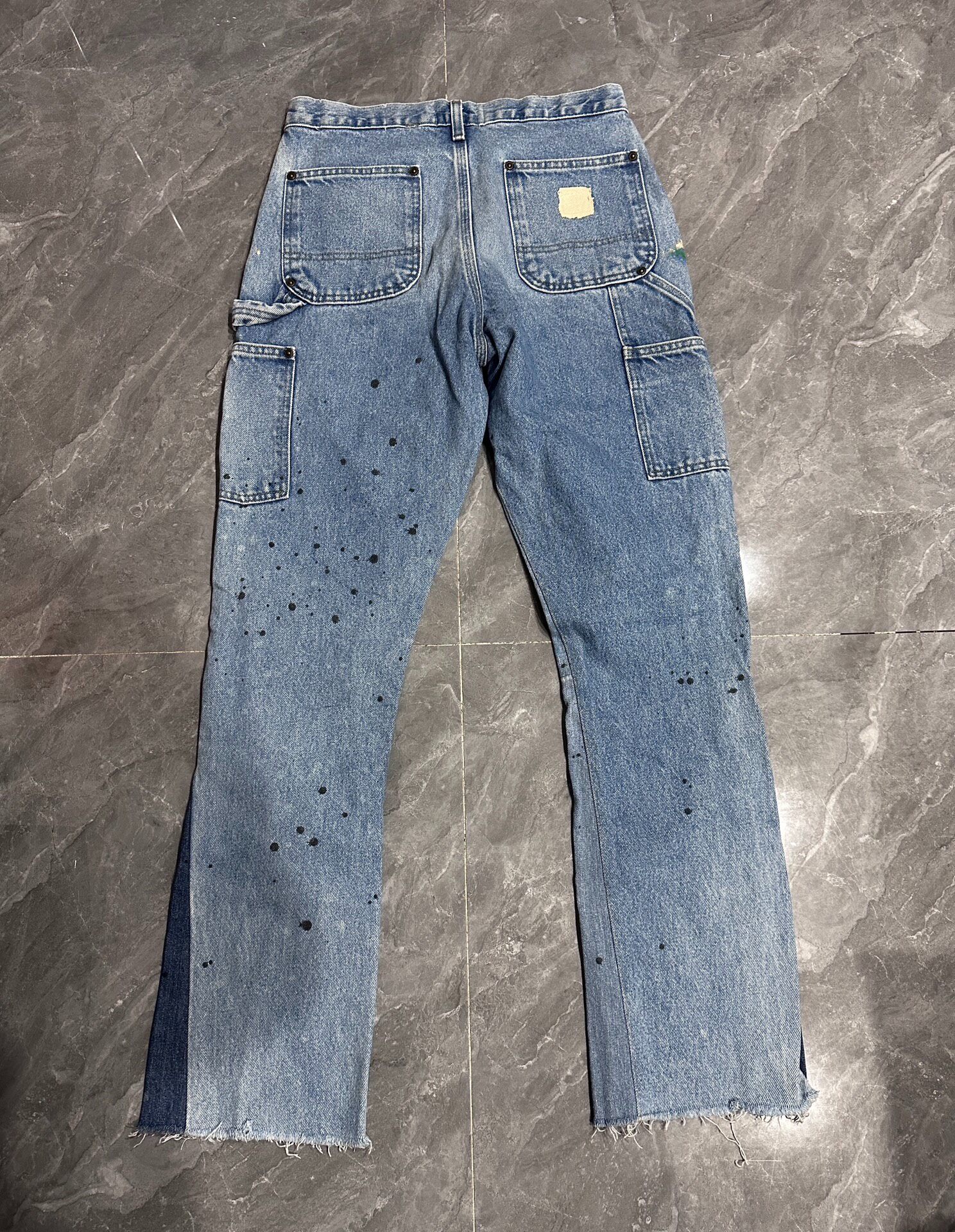 Gallery Dept Flared Denim Workwear Jeans — front