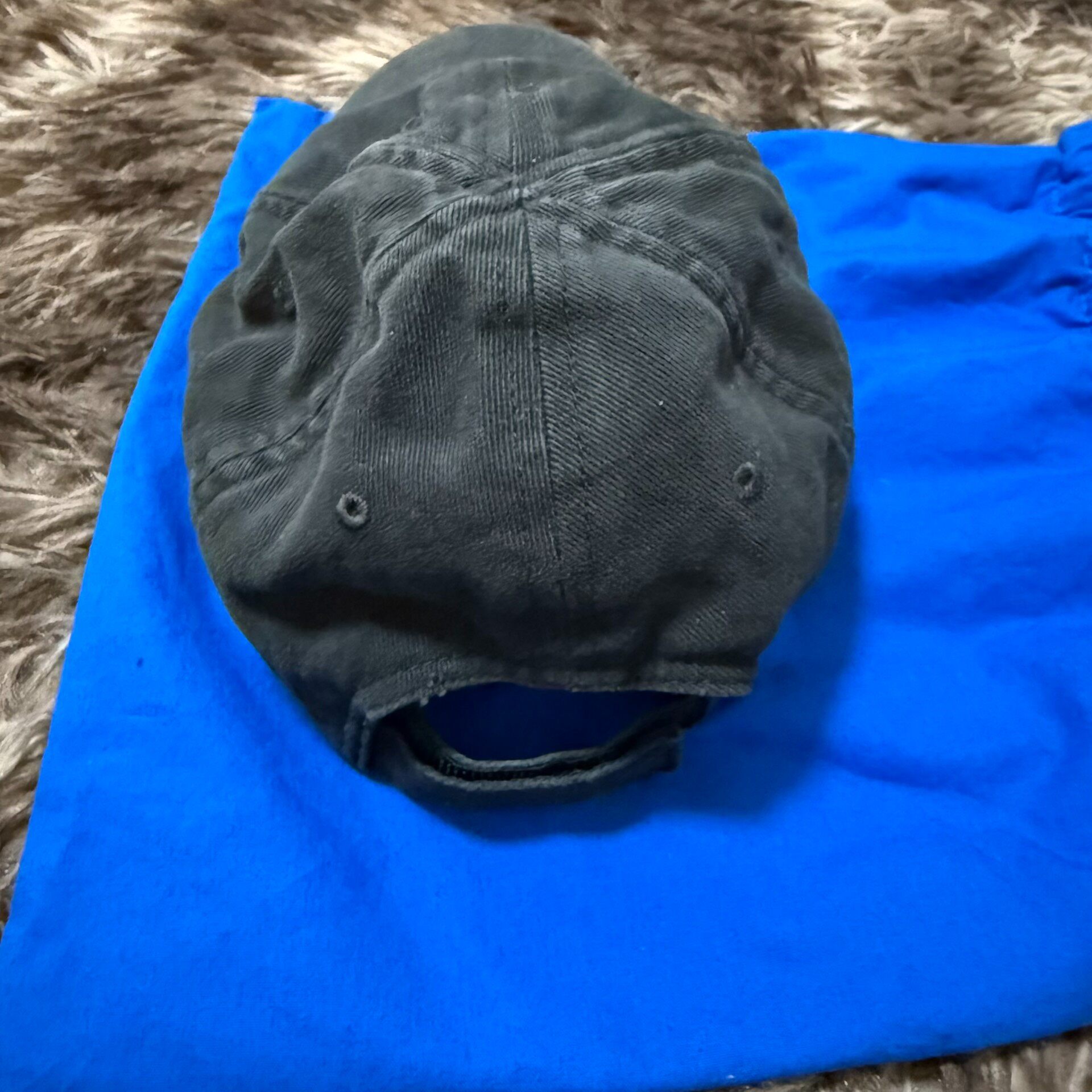 Balenciaga x Adidas Faded Baseball Cap — detail