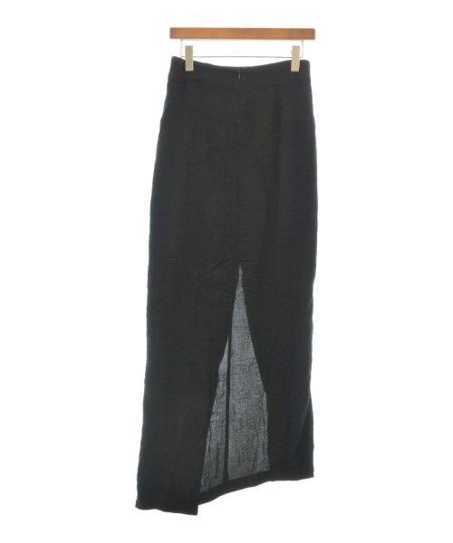 Ann Demeulemeester Long Slit Skirt — detail