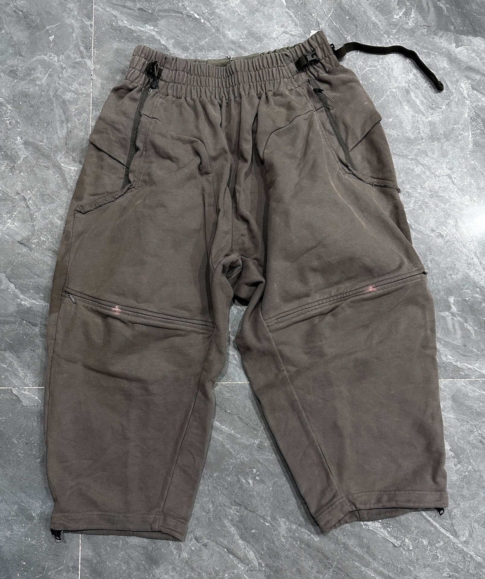 Hamcus Grayish Green Cargo Pants