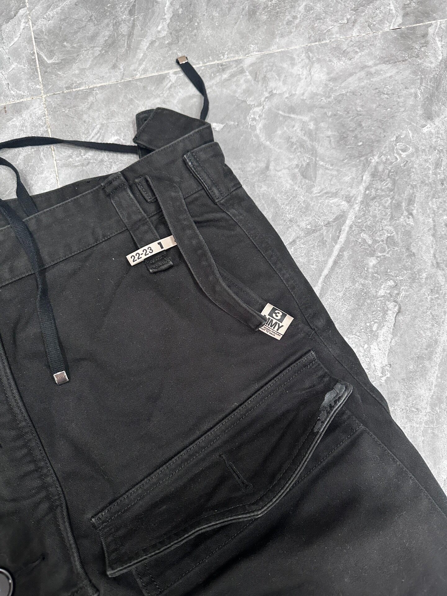 Maison Mihara Yasuhiro MMY Cargo Pants — back