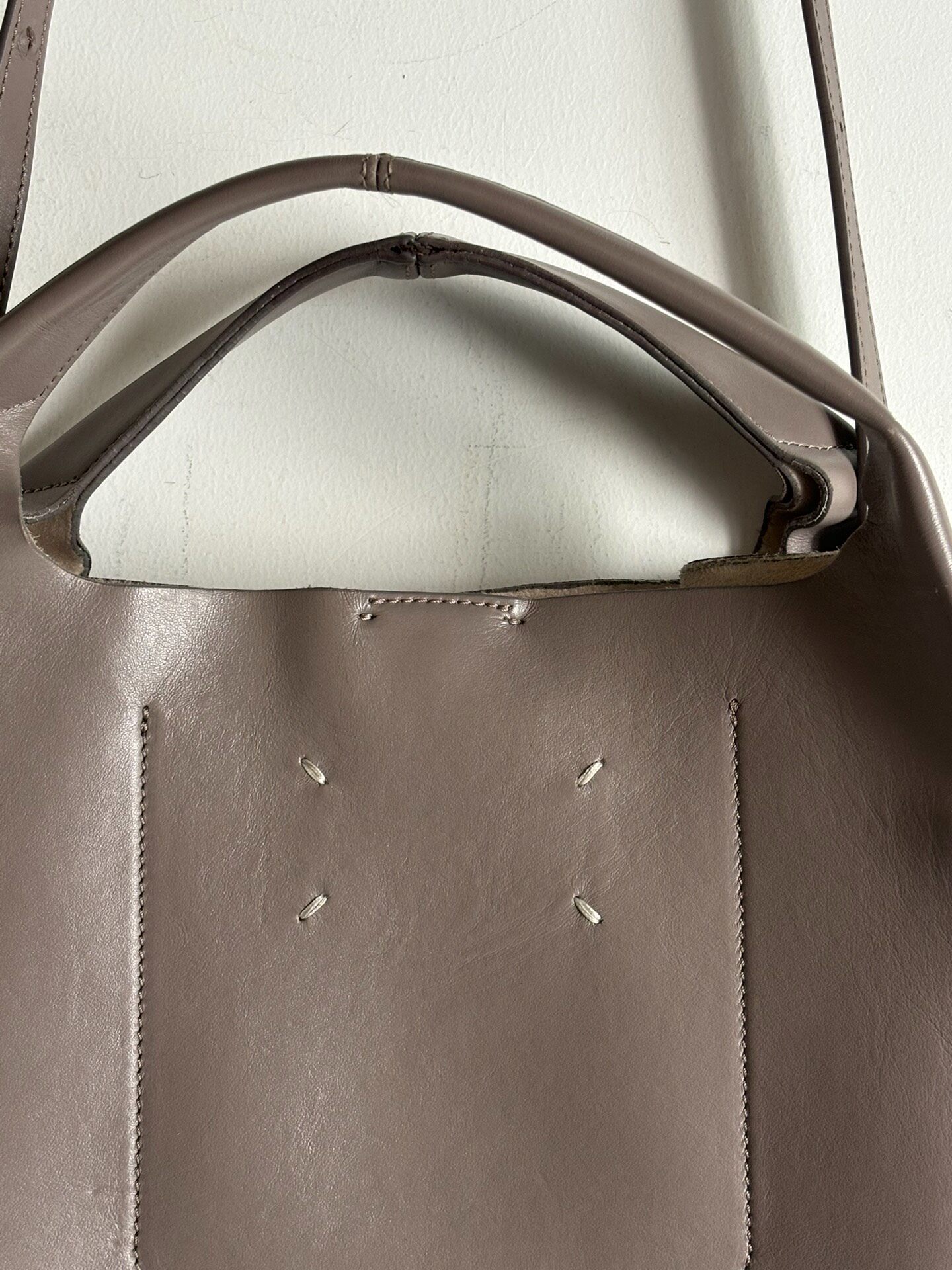 Maison Margiela F/W17 Gray Crossbody Bag — back