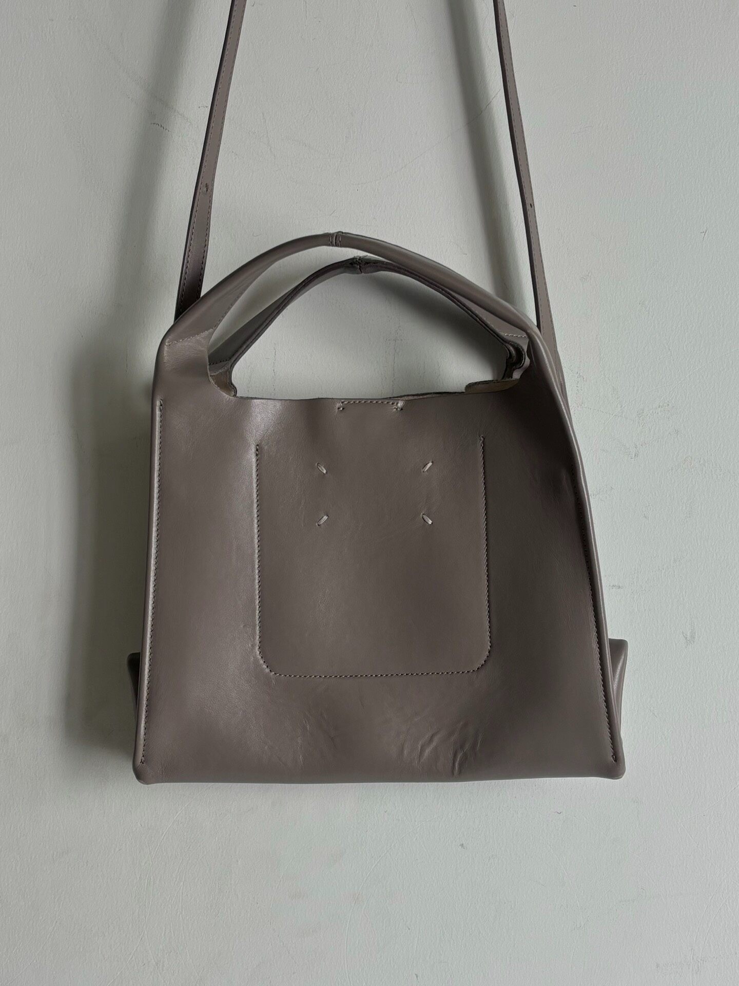 Maison Margiela F/W17 Gray Crossbody Bag — detail