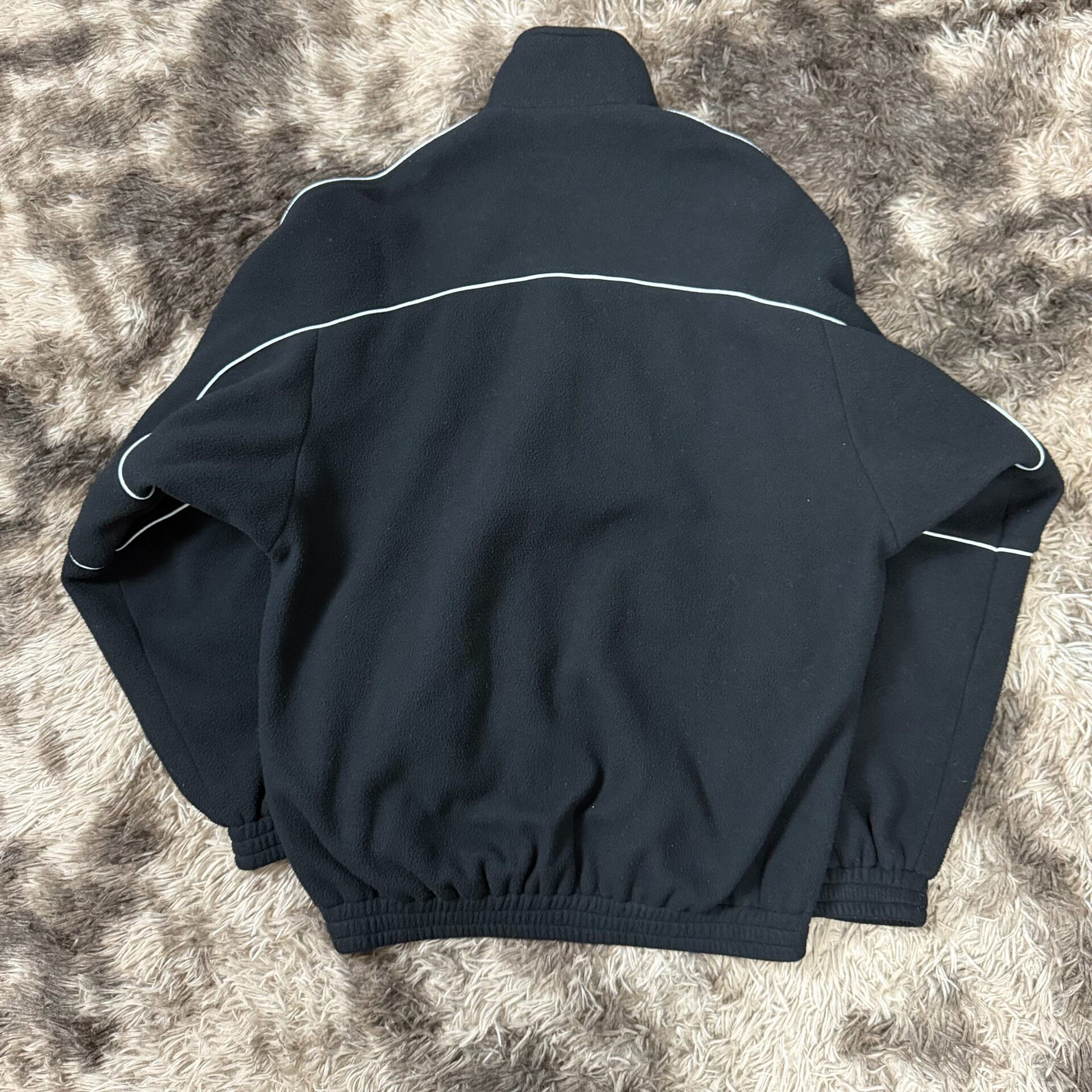 Balenciaga SportyB Fleece Jacket — detail