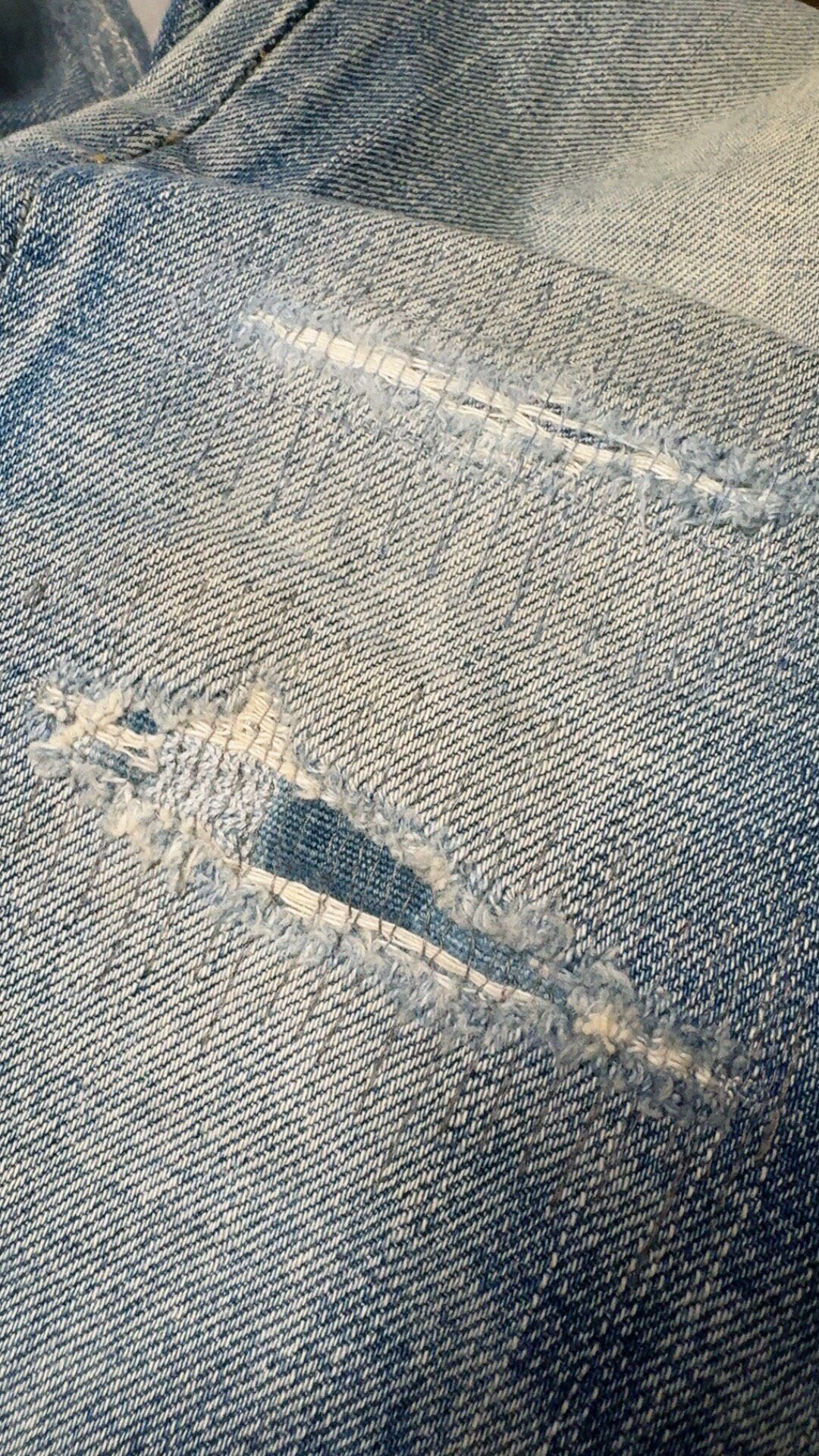 VISVIM SOCIAL SCULPTURE 03 Denim Jeans — label