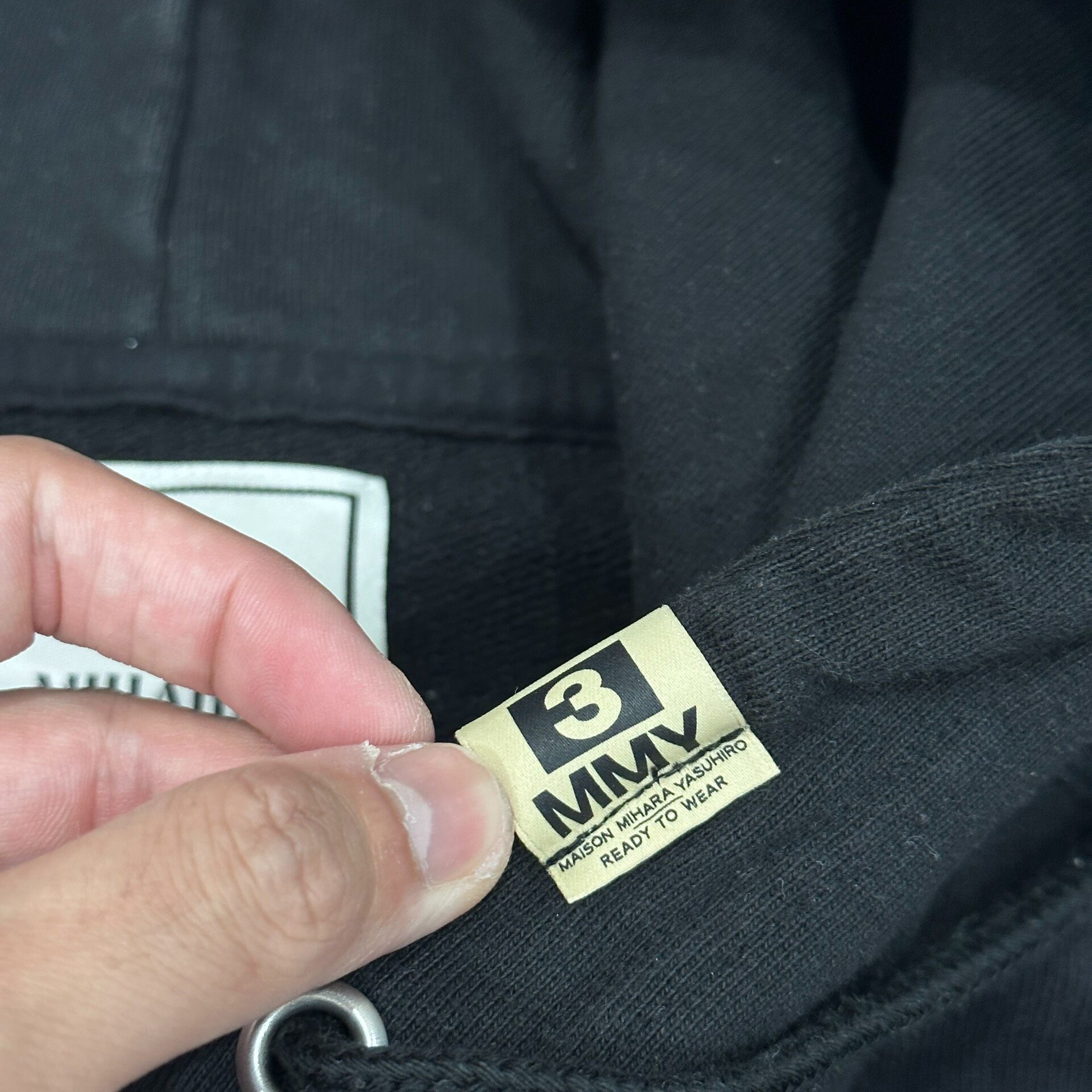 MMY Limited Banana Graphic Hoodie — label