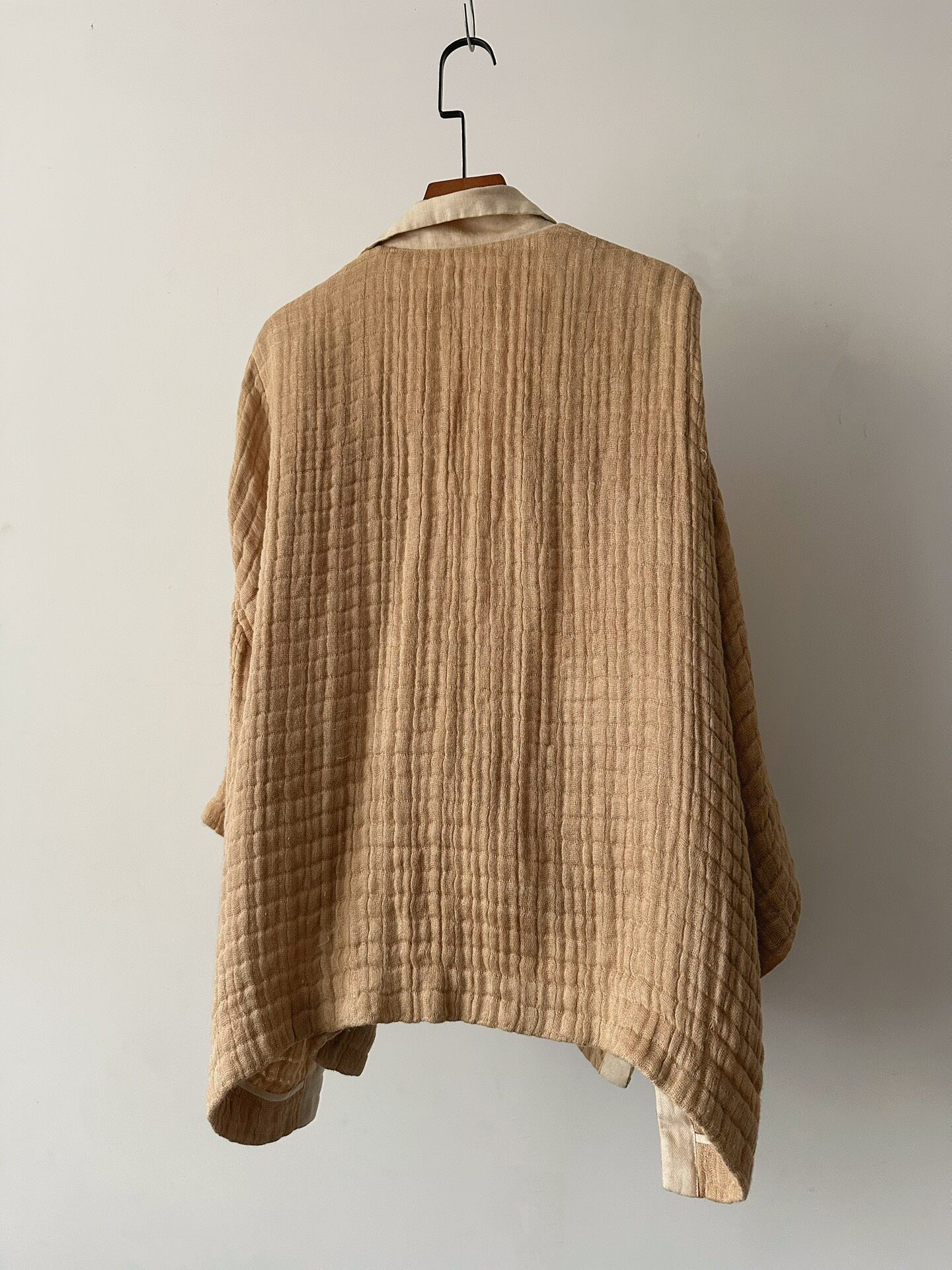 Issey Miyake 1991 Permanente Haori Top — label