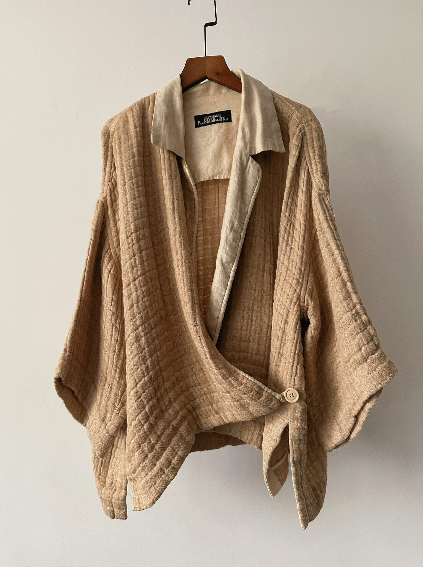 Issey Miyake 1991 Permanente Haori Top