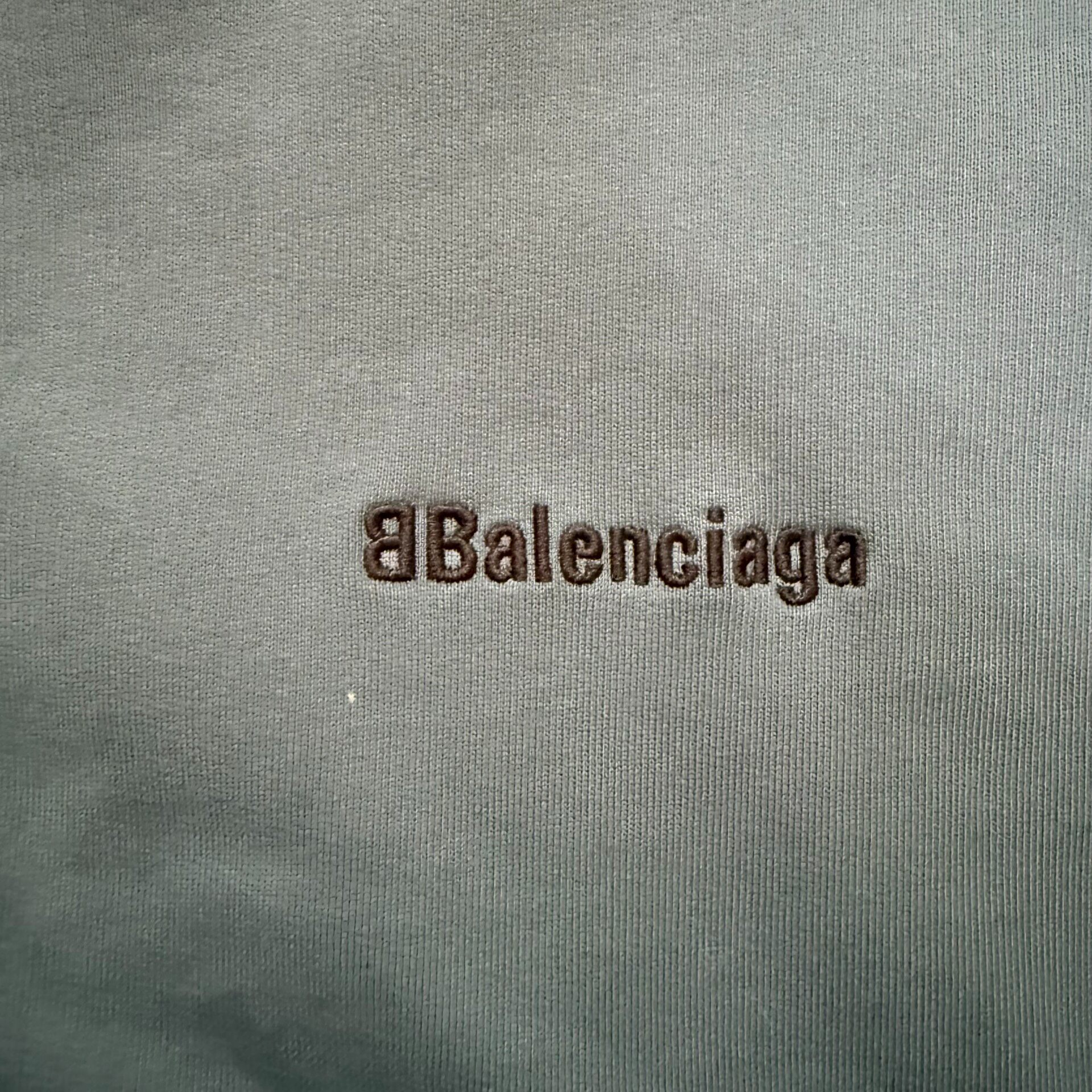 Balenciaga FW22 Haze Blue Crewneck — front