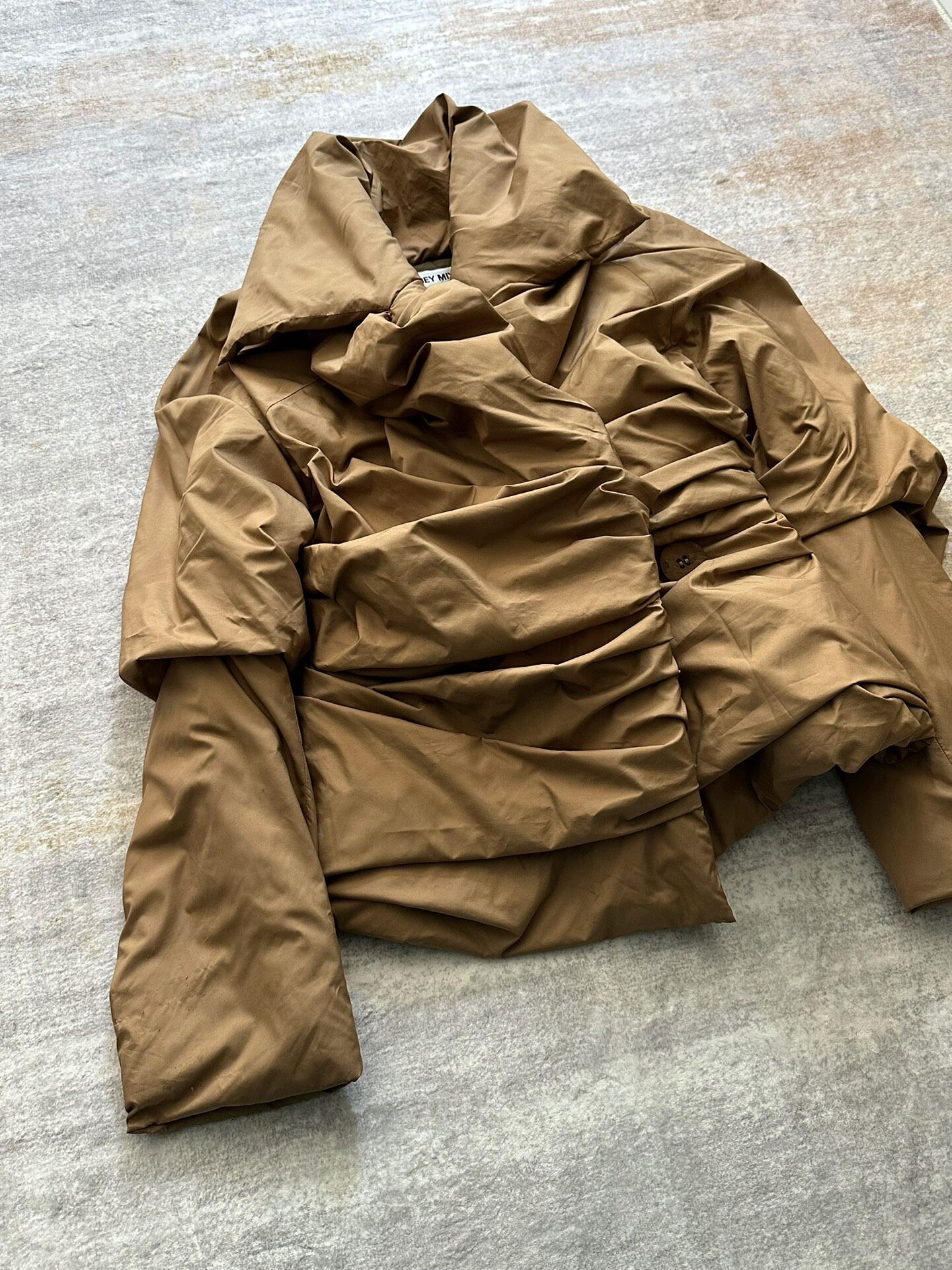 Issey Miyake 1998 Runway Pleated Jacket — back