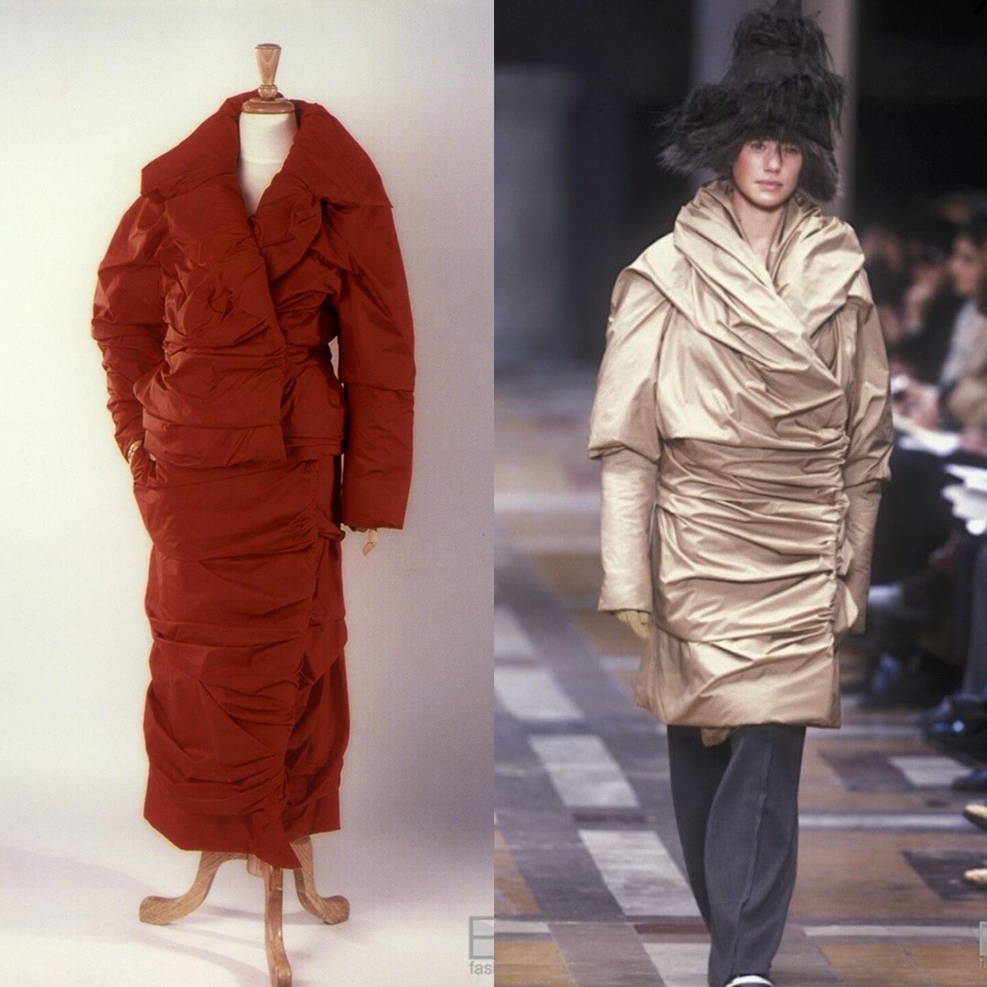 Issey Miyake 1998 Runway Pleated Jacket — front