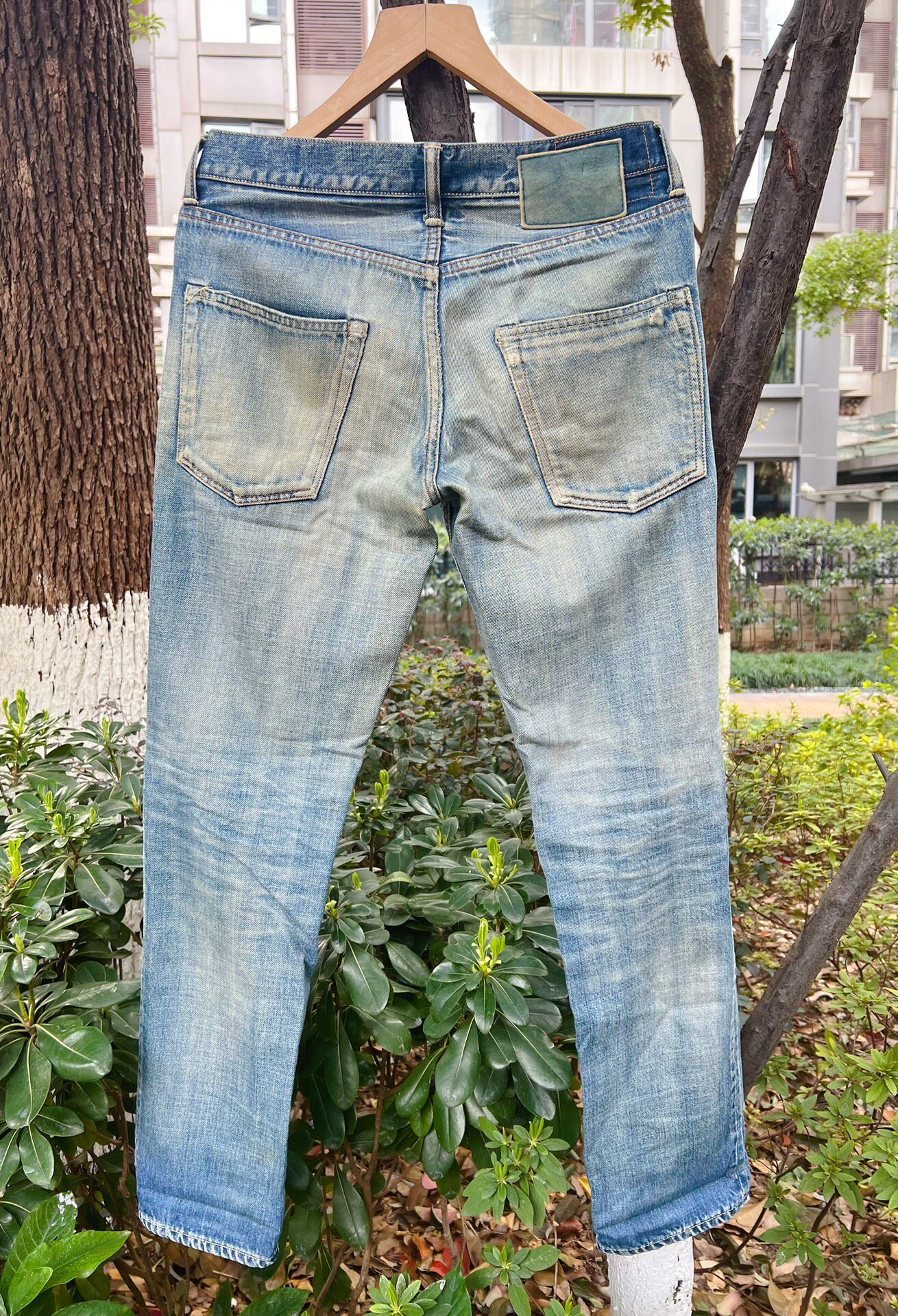 Visvim Social Sculpture Denim Jeans — front
