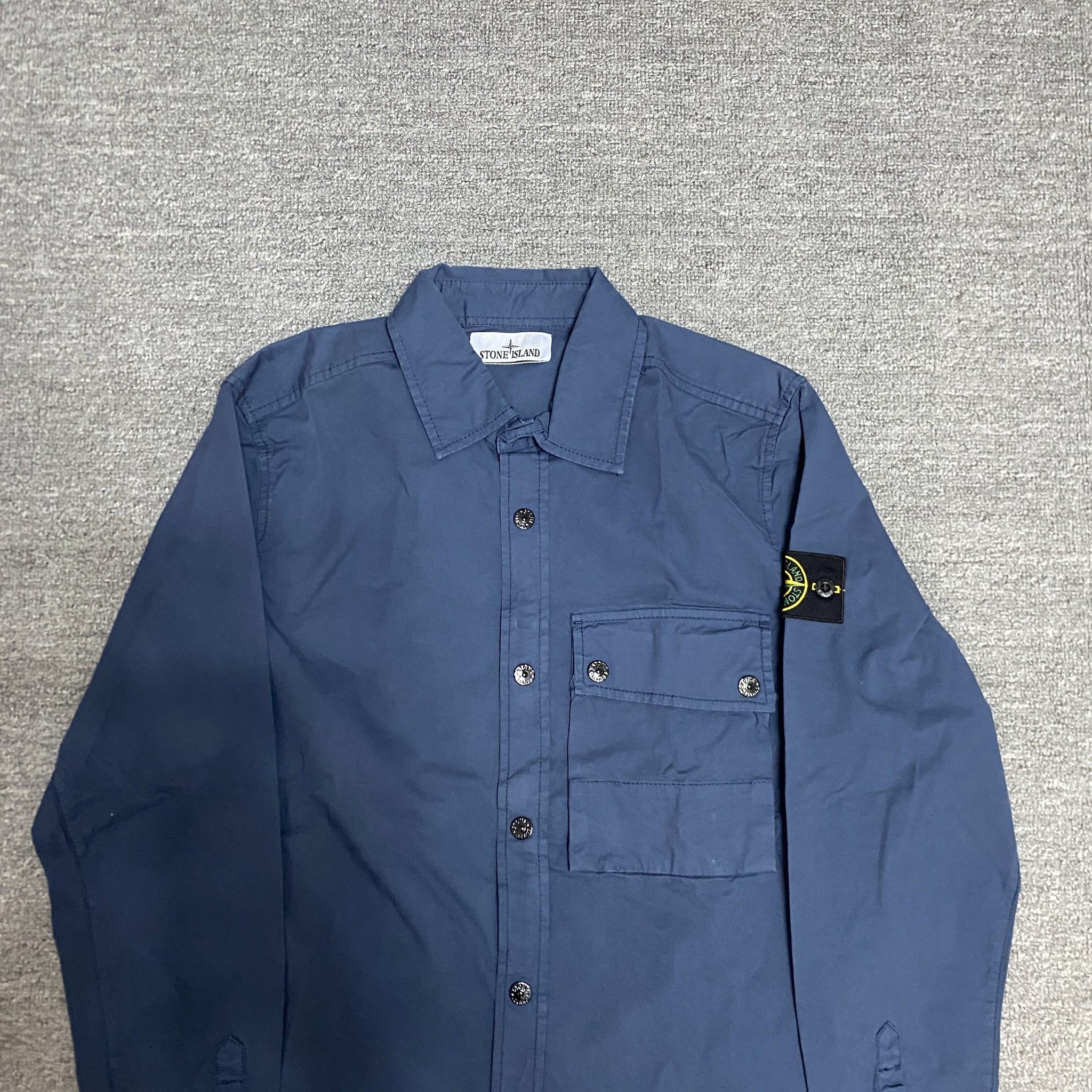 Stone Island Iconic Arm Patch Jacket — back