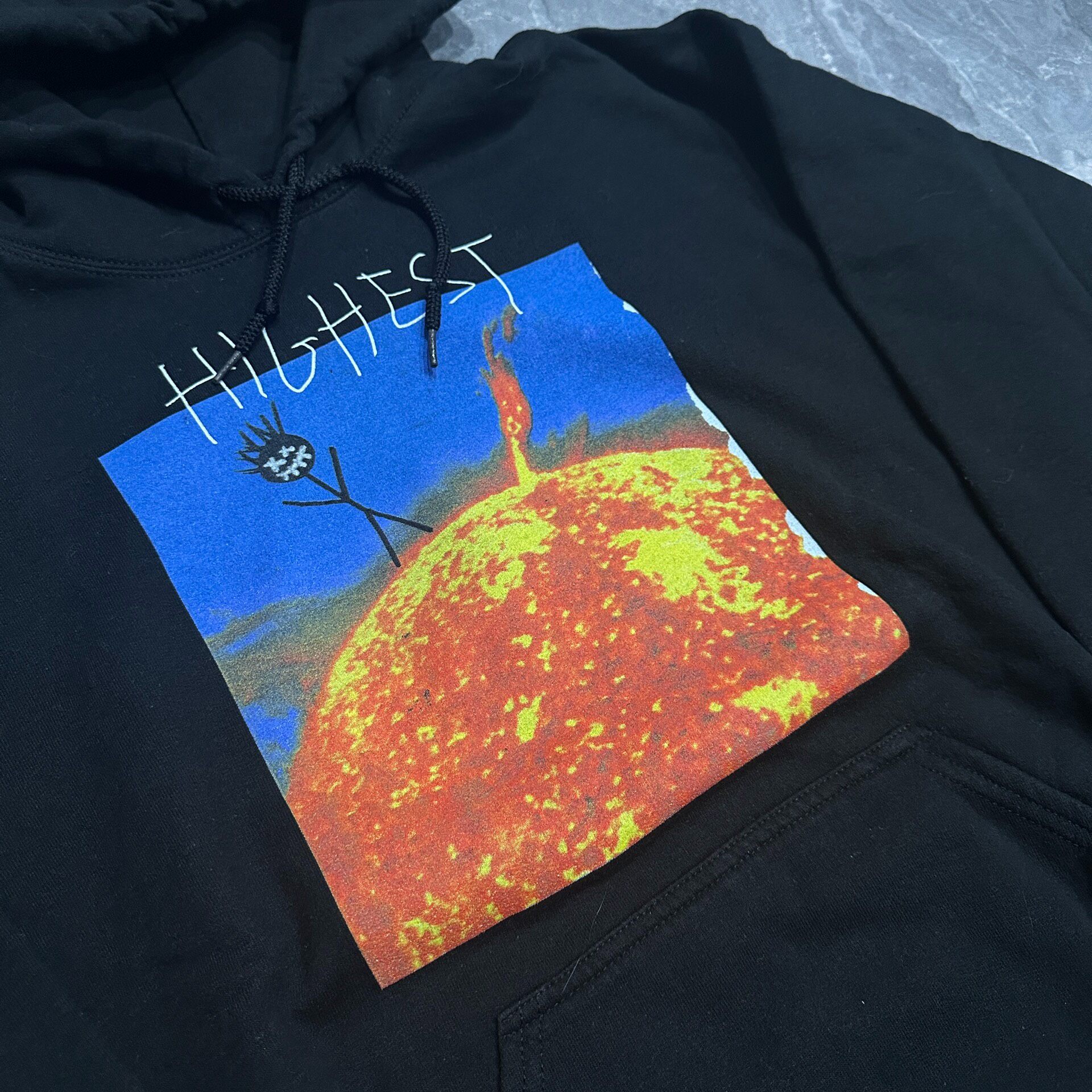 Travis Scott Mars Explosion Hoodie — detail