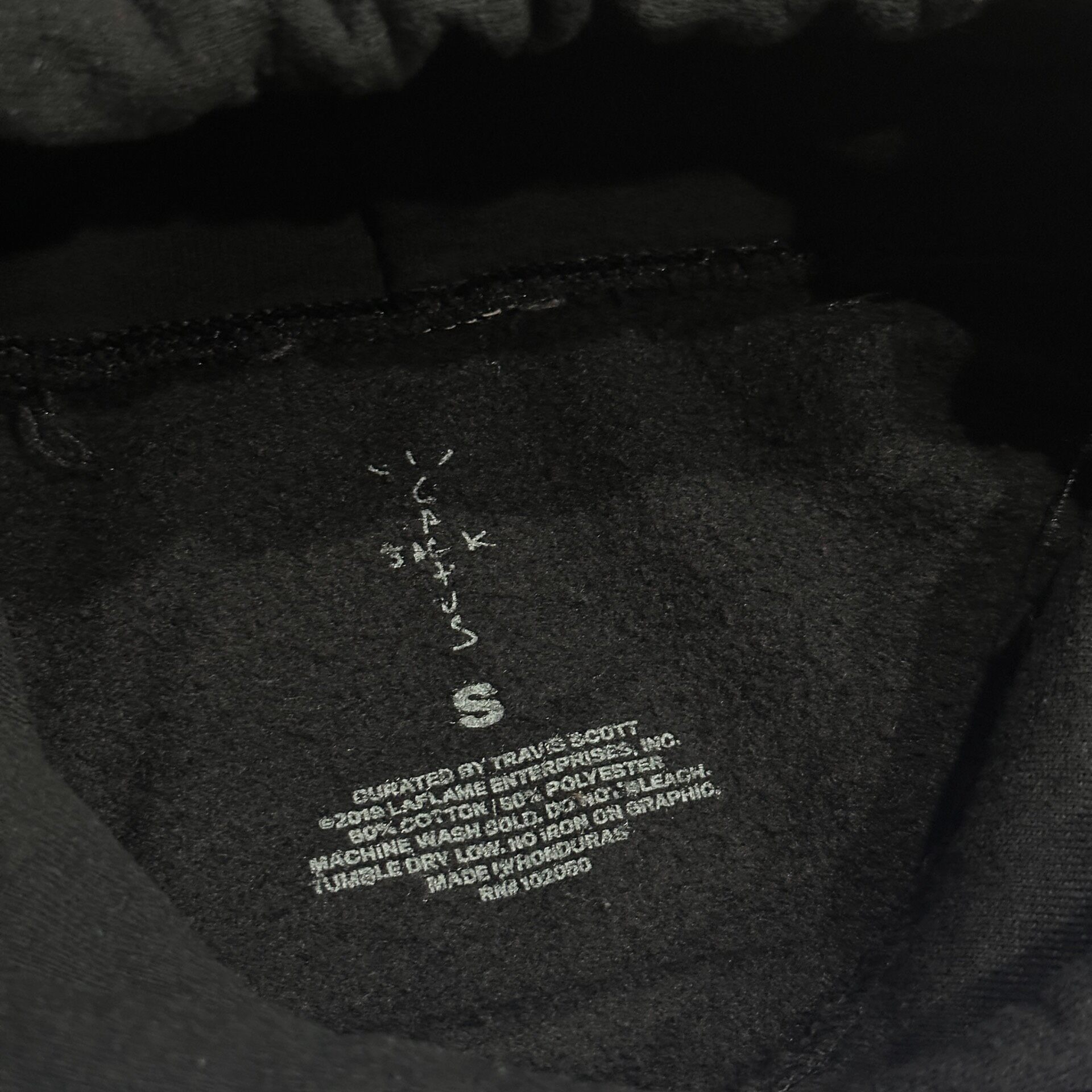 Travis Scott Mars Explosion Hoodie — back