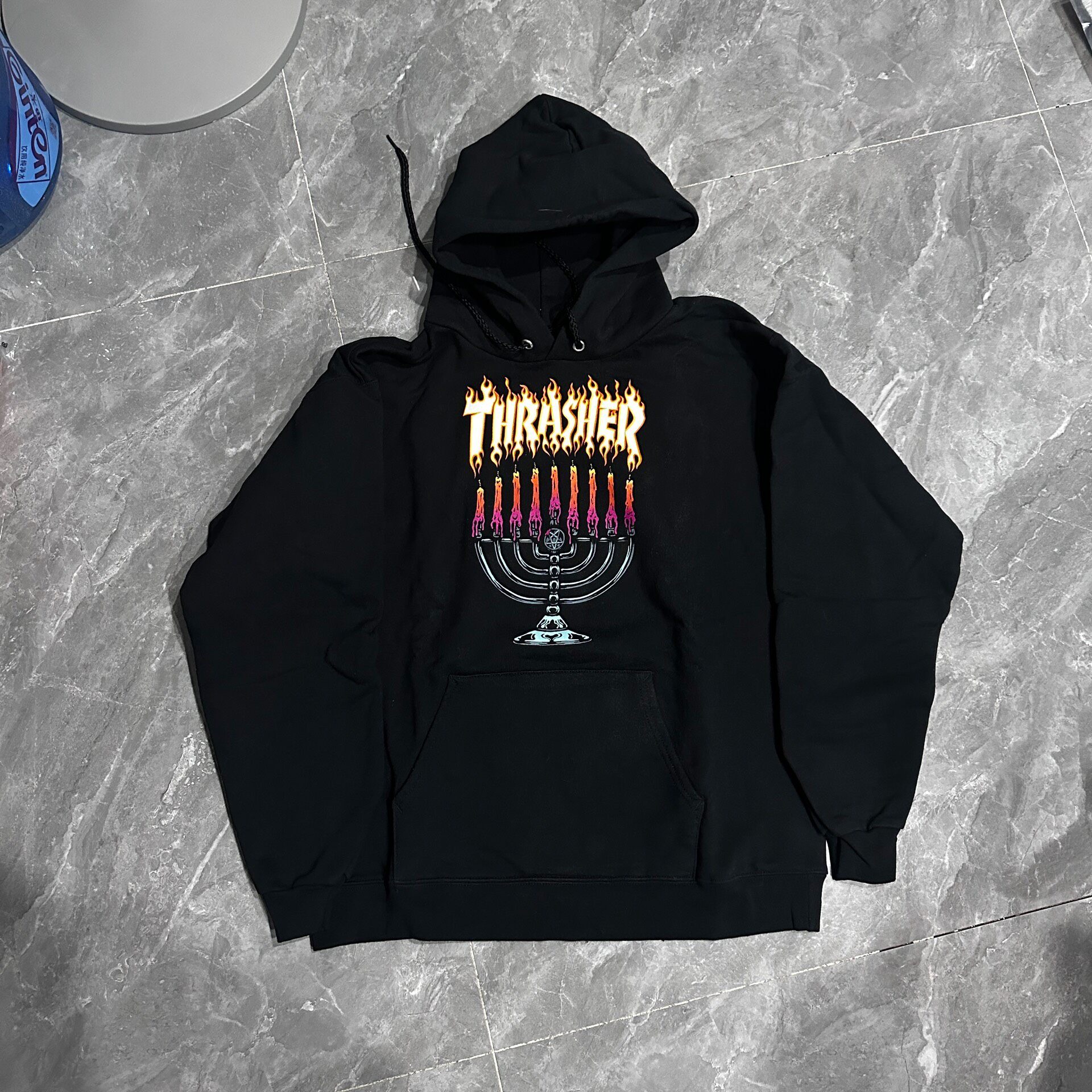 Thrasher Flame Candle Graphic Hoodie