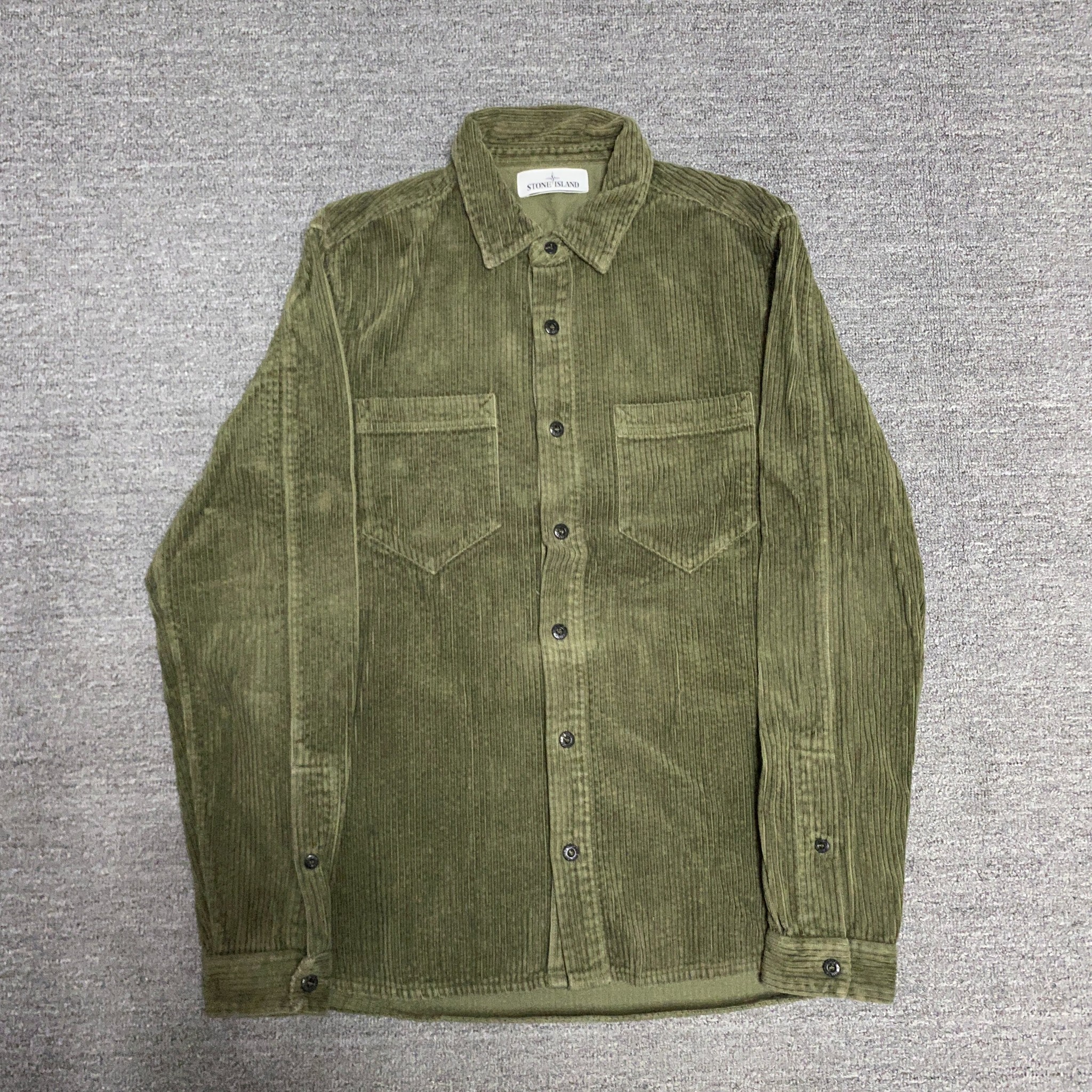 Stone Island Olive Corduroy Jacket
