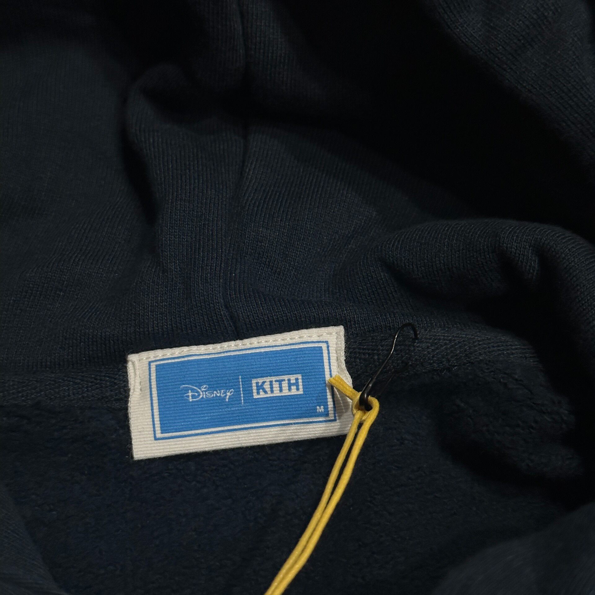 Kith Disney Navy Embroidered Hoodie — back