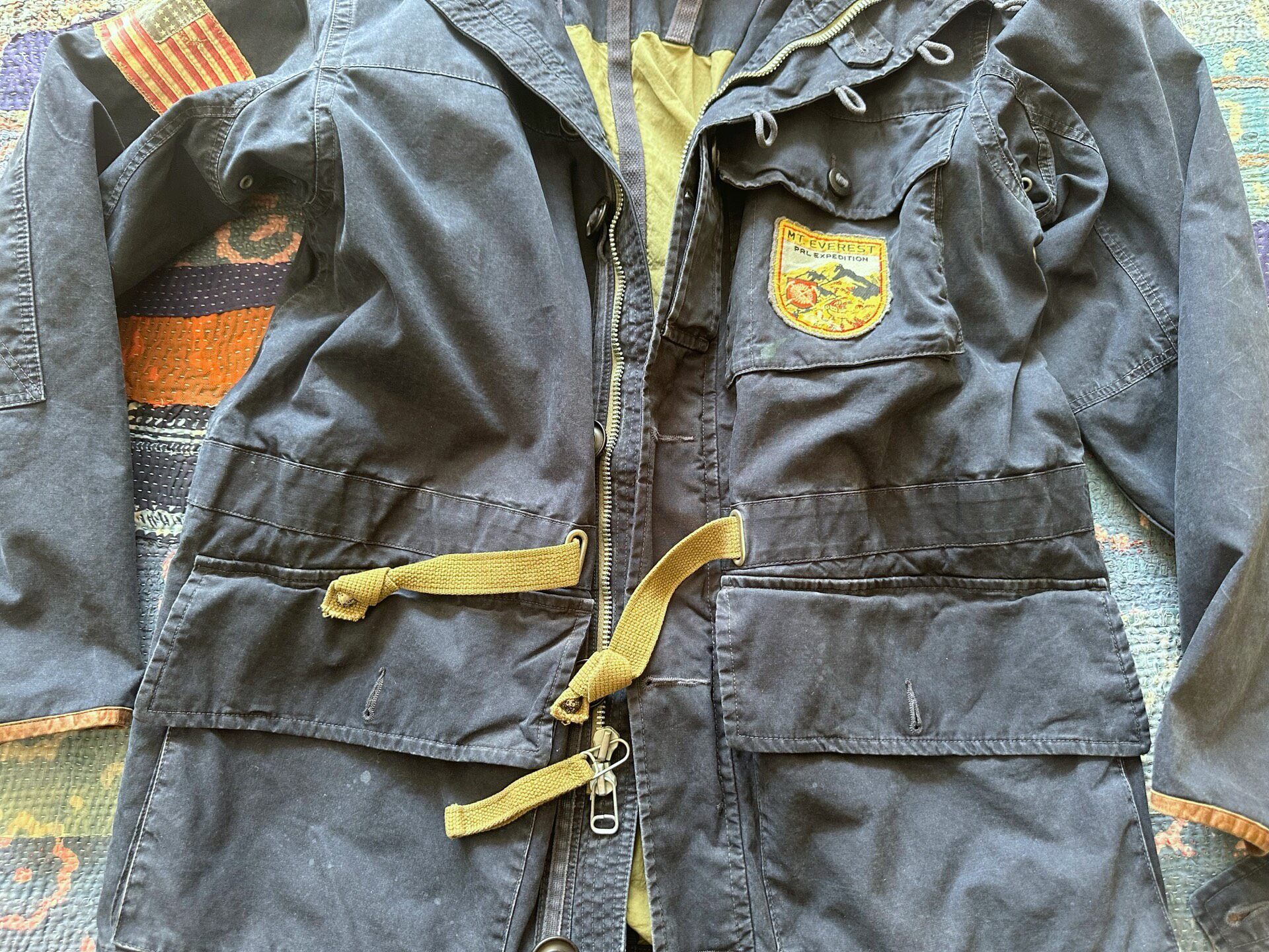 Polo Ralph Lauren Faded Hooded Jacket — detail
