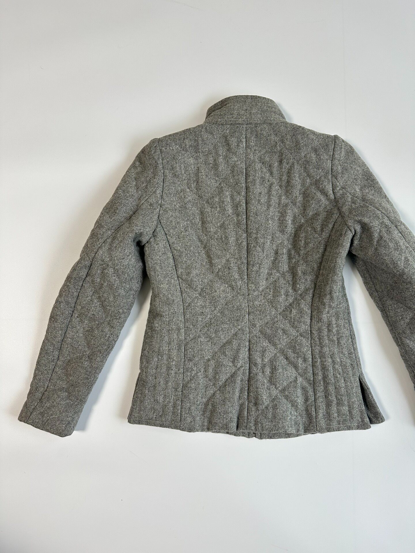 Dries Van Noten Wool Quilted Jacket — detail