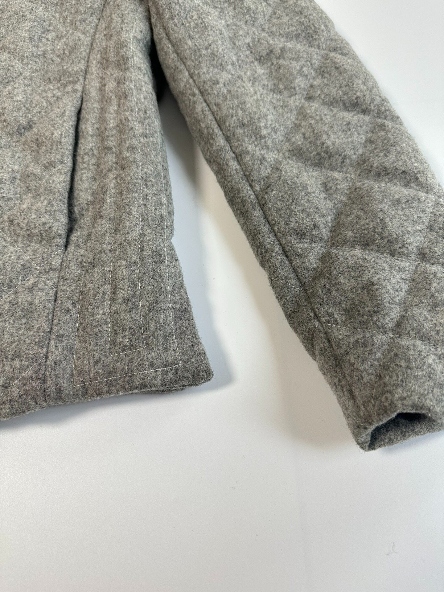 Dries Van Noten Wool Quilted Jacket — back