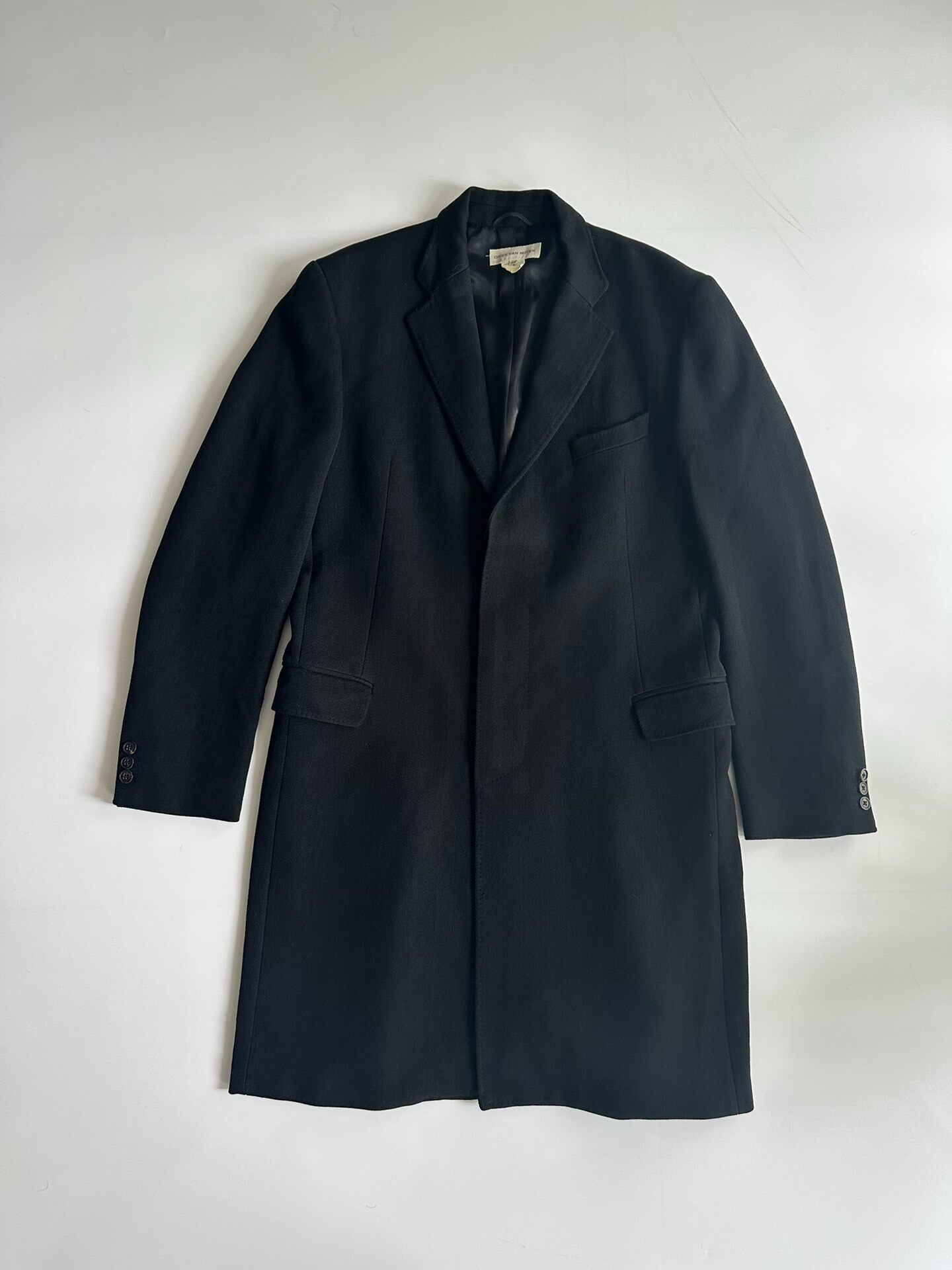 Dries Van Noten Wool Overcoat