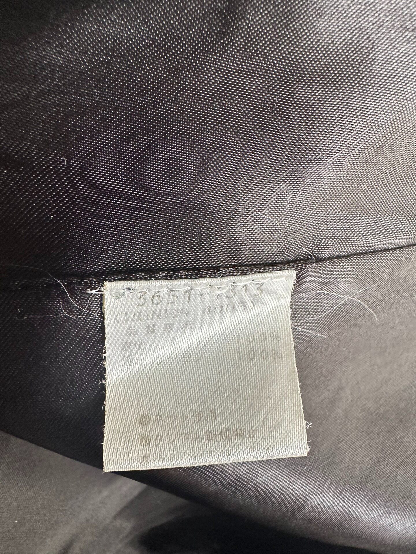 Dries Van Noten Wool Overcoat — back