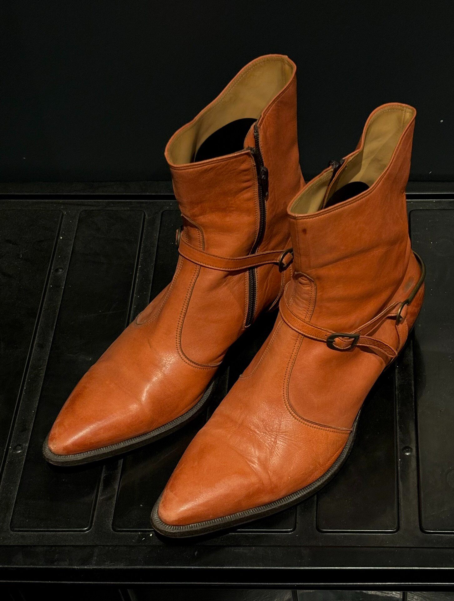 Maison Martin Margiela F/W06 Pointed Ankle Boots — front