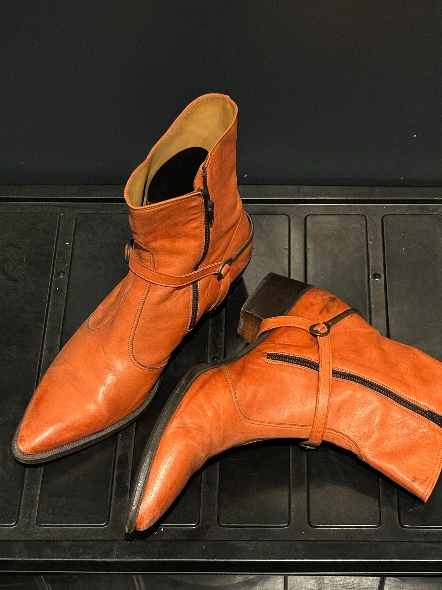 Maison Martin Margiela F/W06 Pointed Ankle Boots — detail