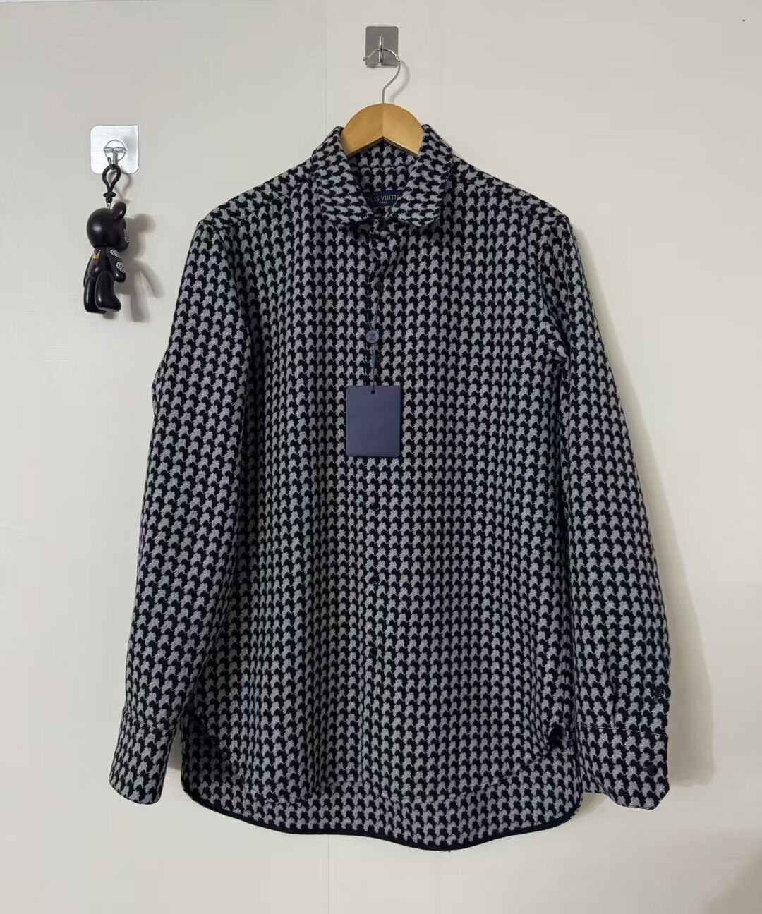 Louis Vuitton Houndstooth Long-sleeve Shirt