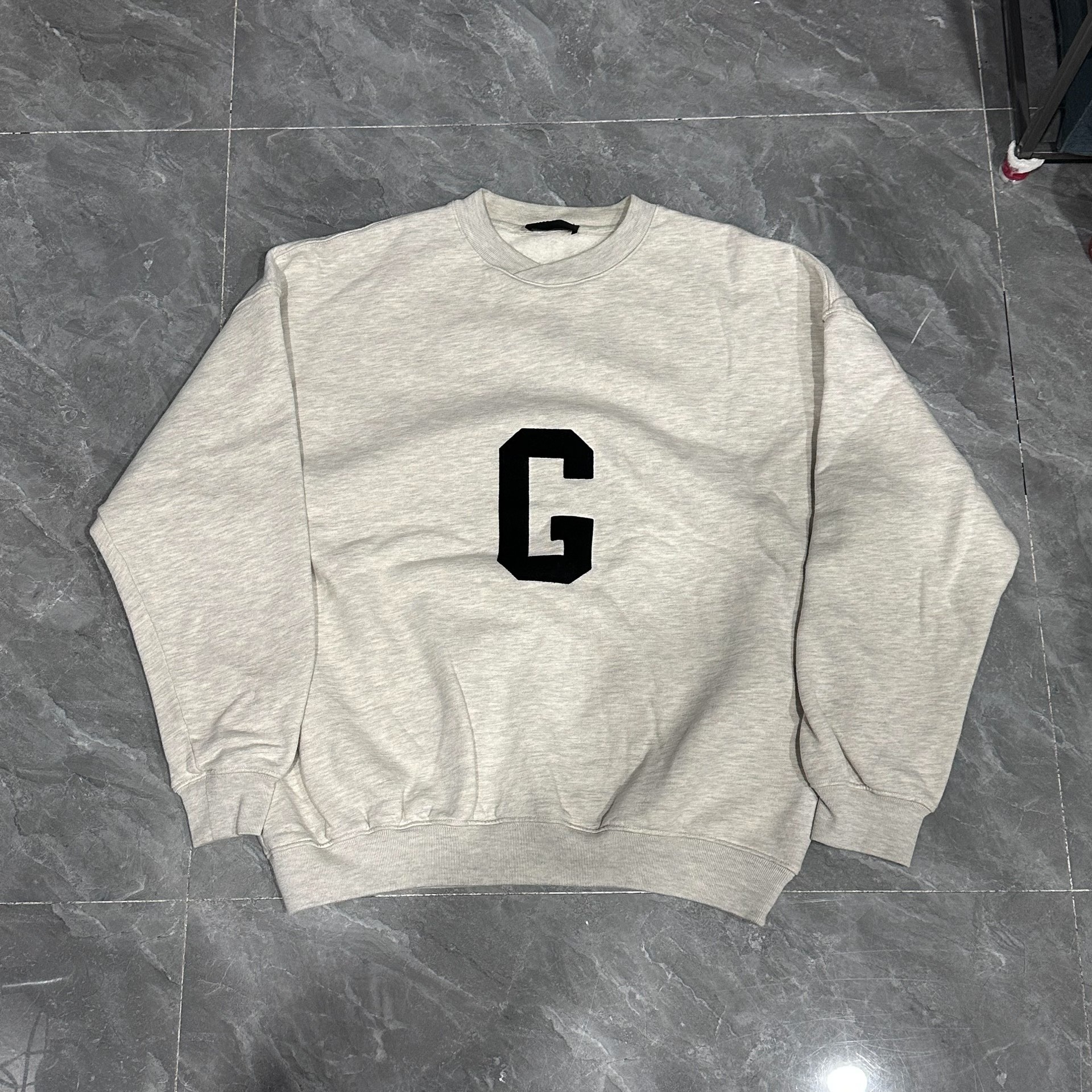 Fear of God 7th Gray Oversize Sweatshirt
