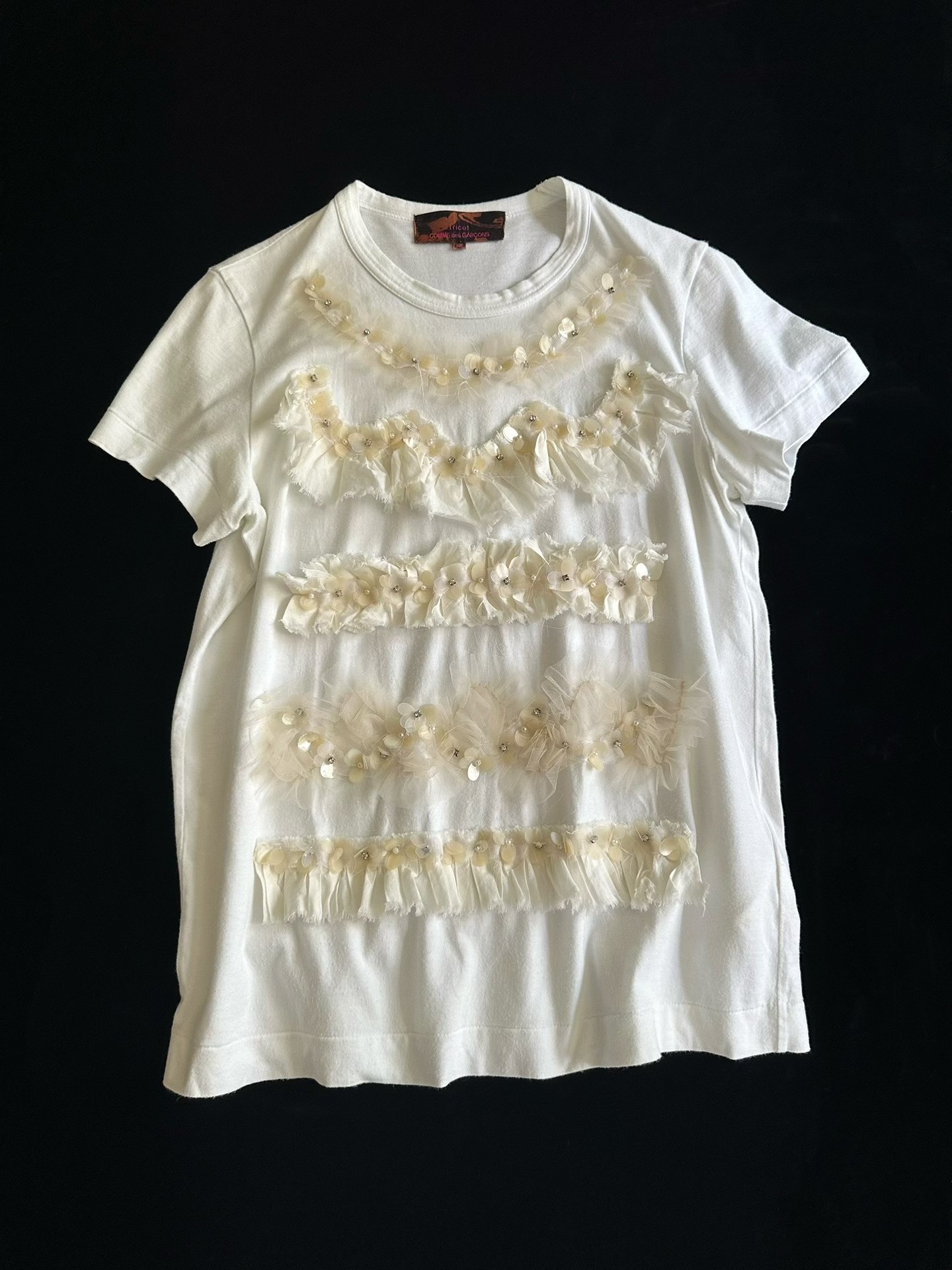 Comme des Garcons Tricot Short Sleeve Top