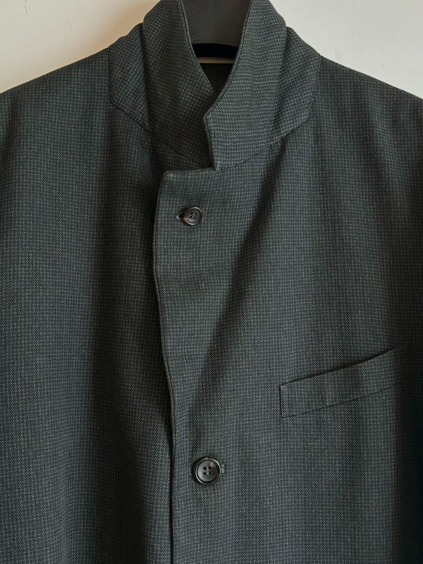 Comme Des Garcons HommePlus Double Pattern Jacket — back