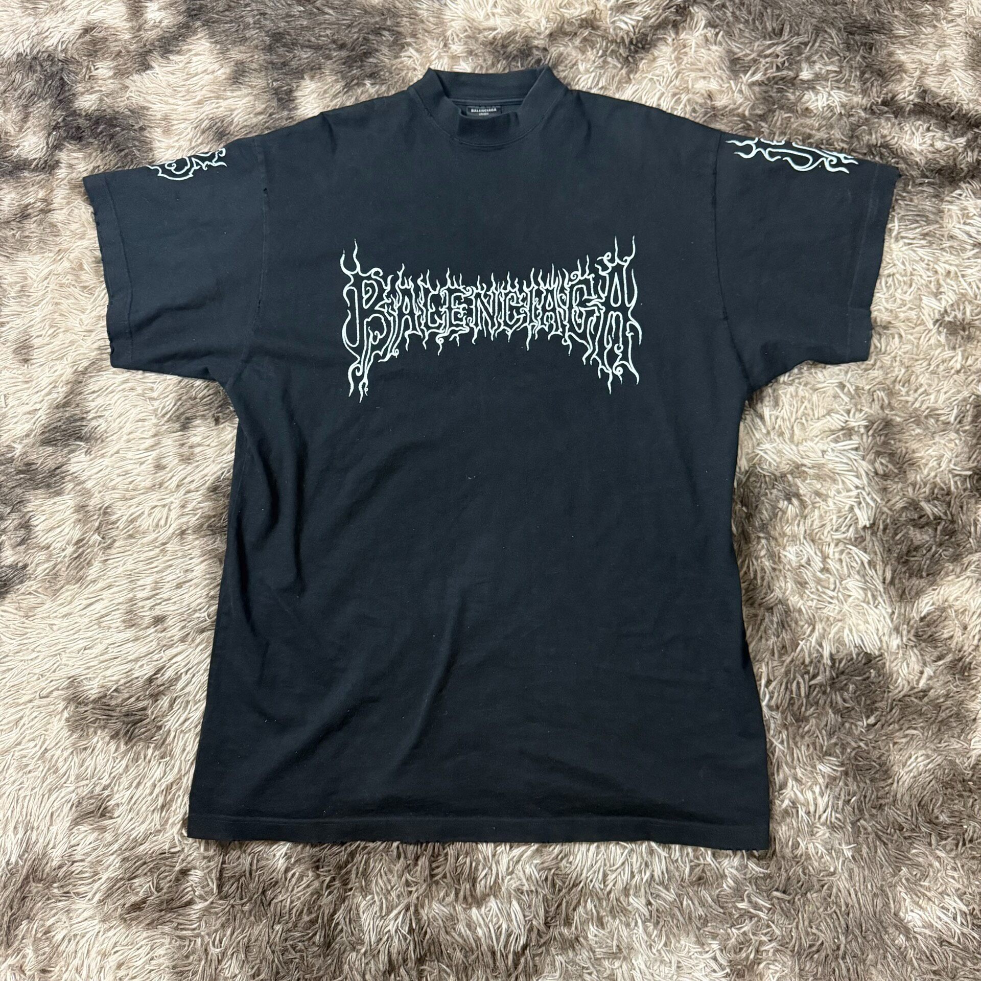 Balenciaga 2024 Dragon Year Flame Tee