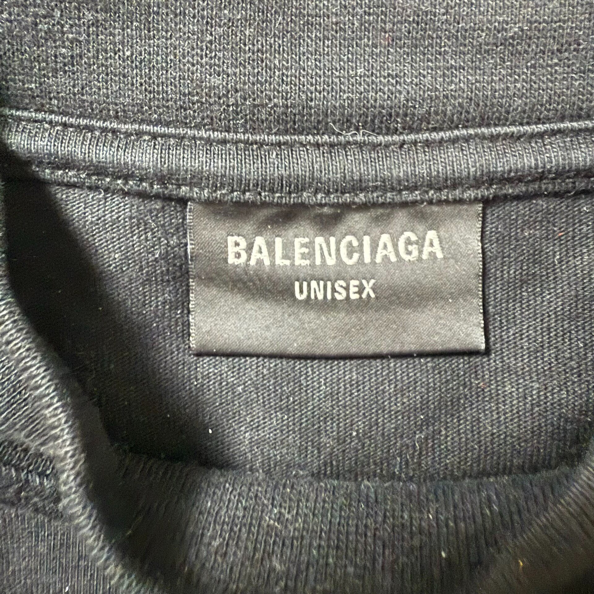 Balenciaga 2024 Dragon Year Flame Tee — detail