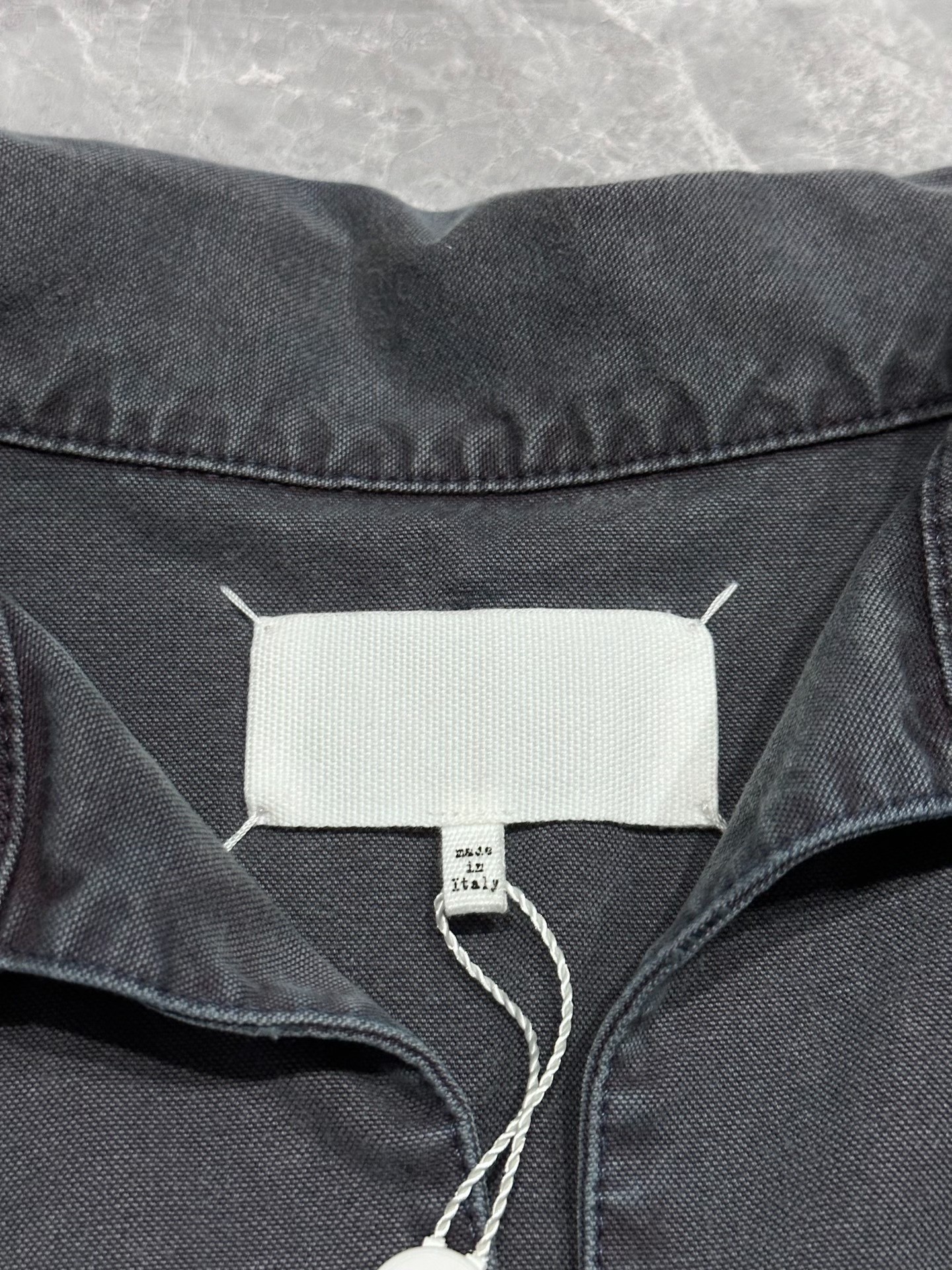 Maison Margiela MM6 Oversize Denim Pullover — back